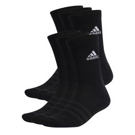 adidas Cushioned Sportswear Crew Socks 6 Pack Juniors