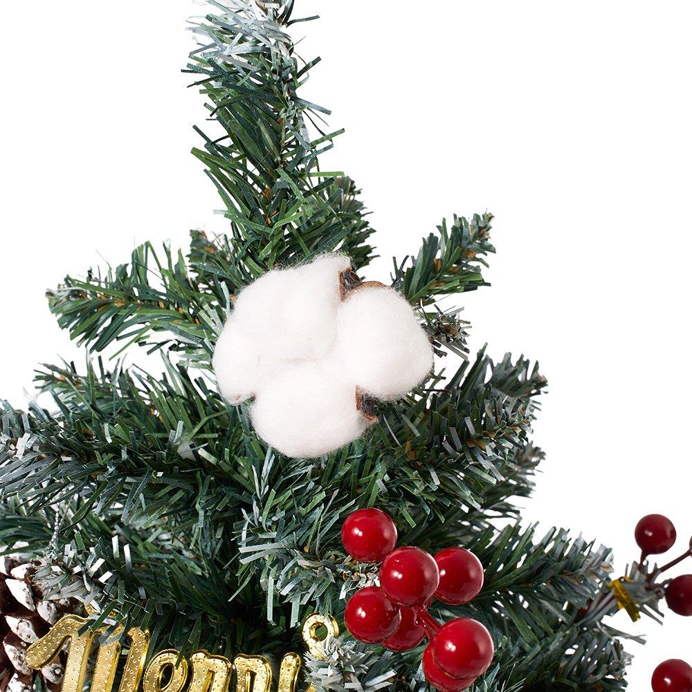 Green - LIFE IDEAS - Christmas Tree Ground Stake with Solar Light - 3