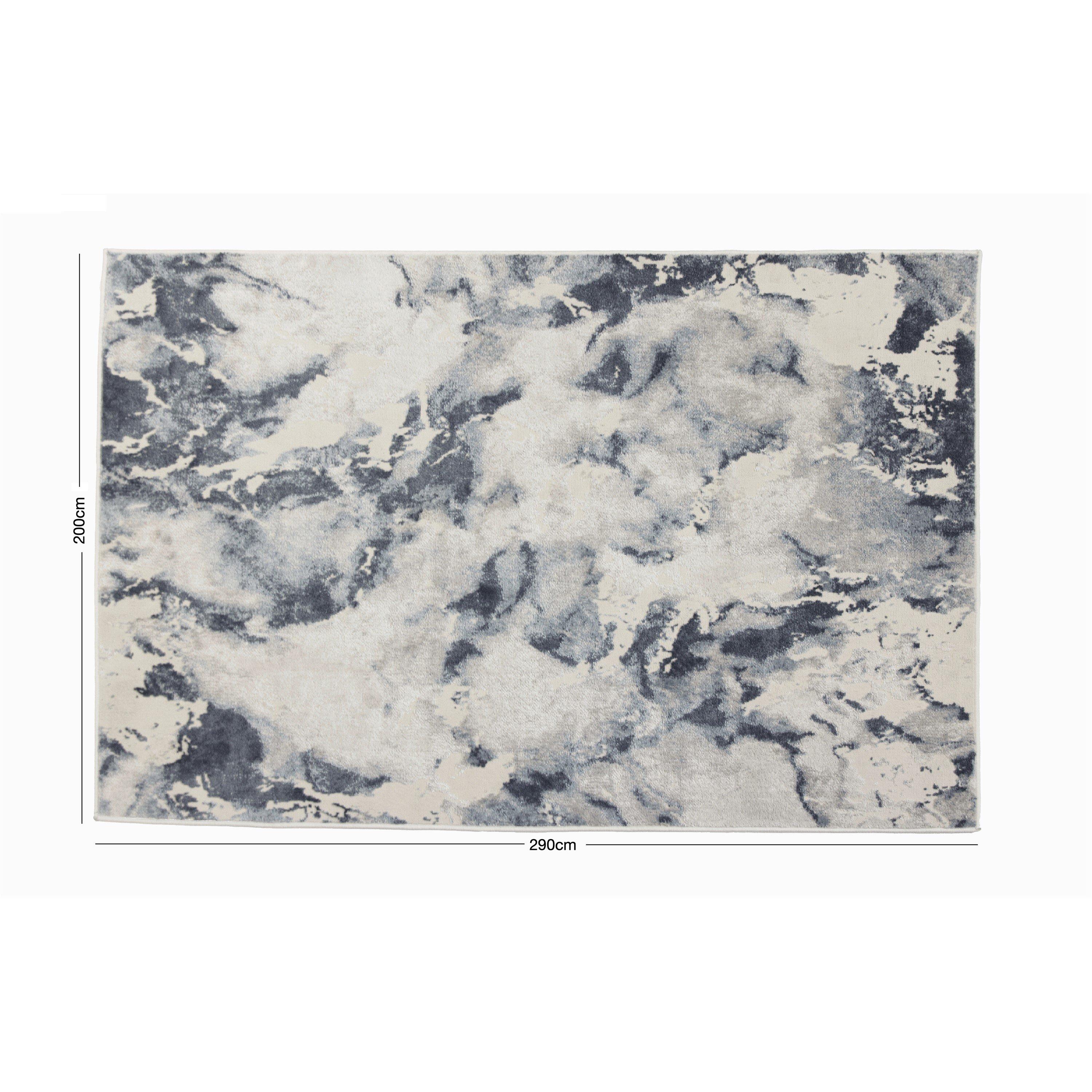 Navy - Arthouse - Muse Bahia Marble Navy 200 x 290cm Rug - 3