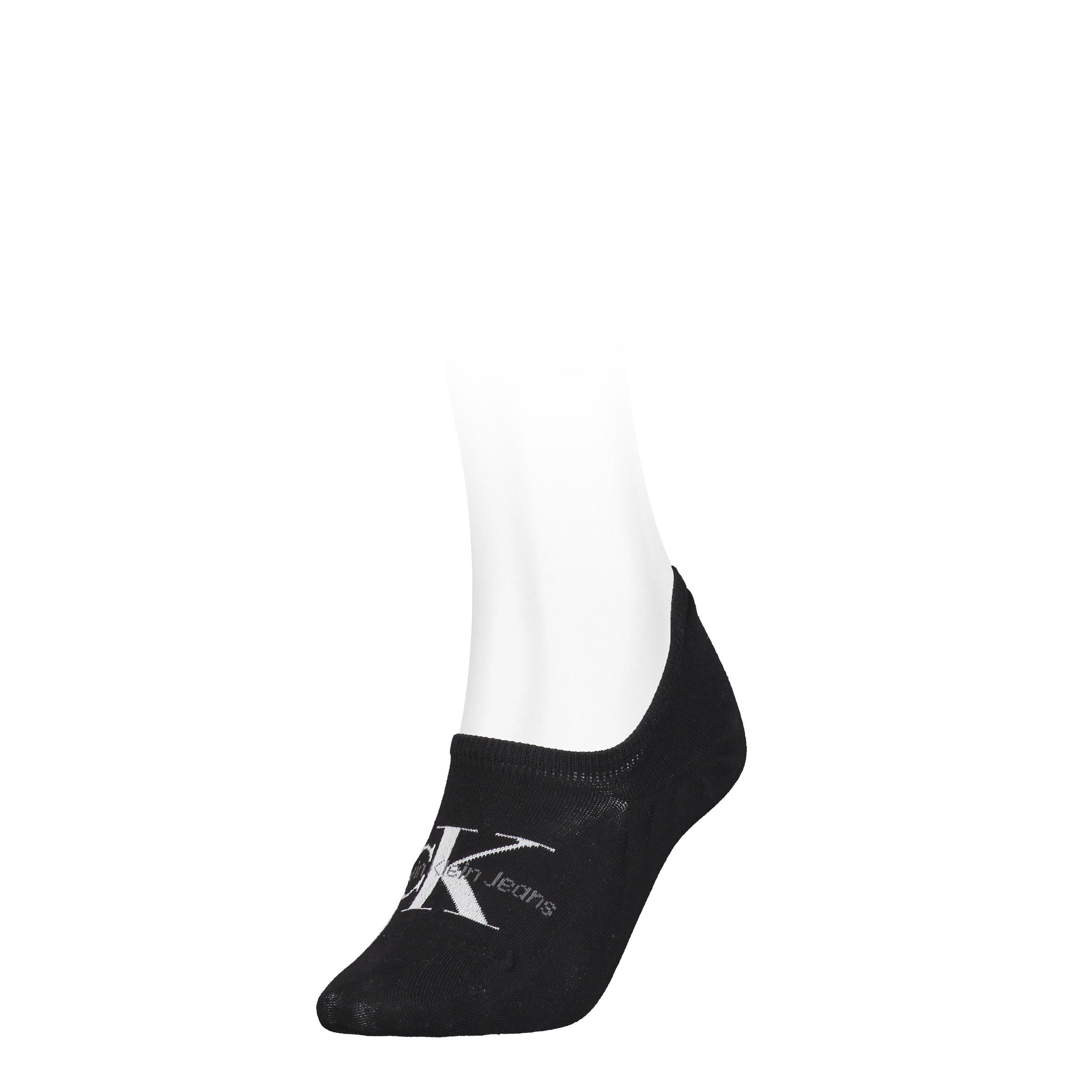 Calvin Klein Women's Liner Invisible Socks - Black
