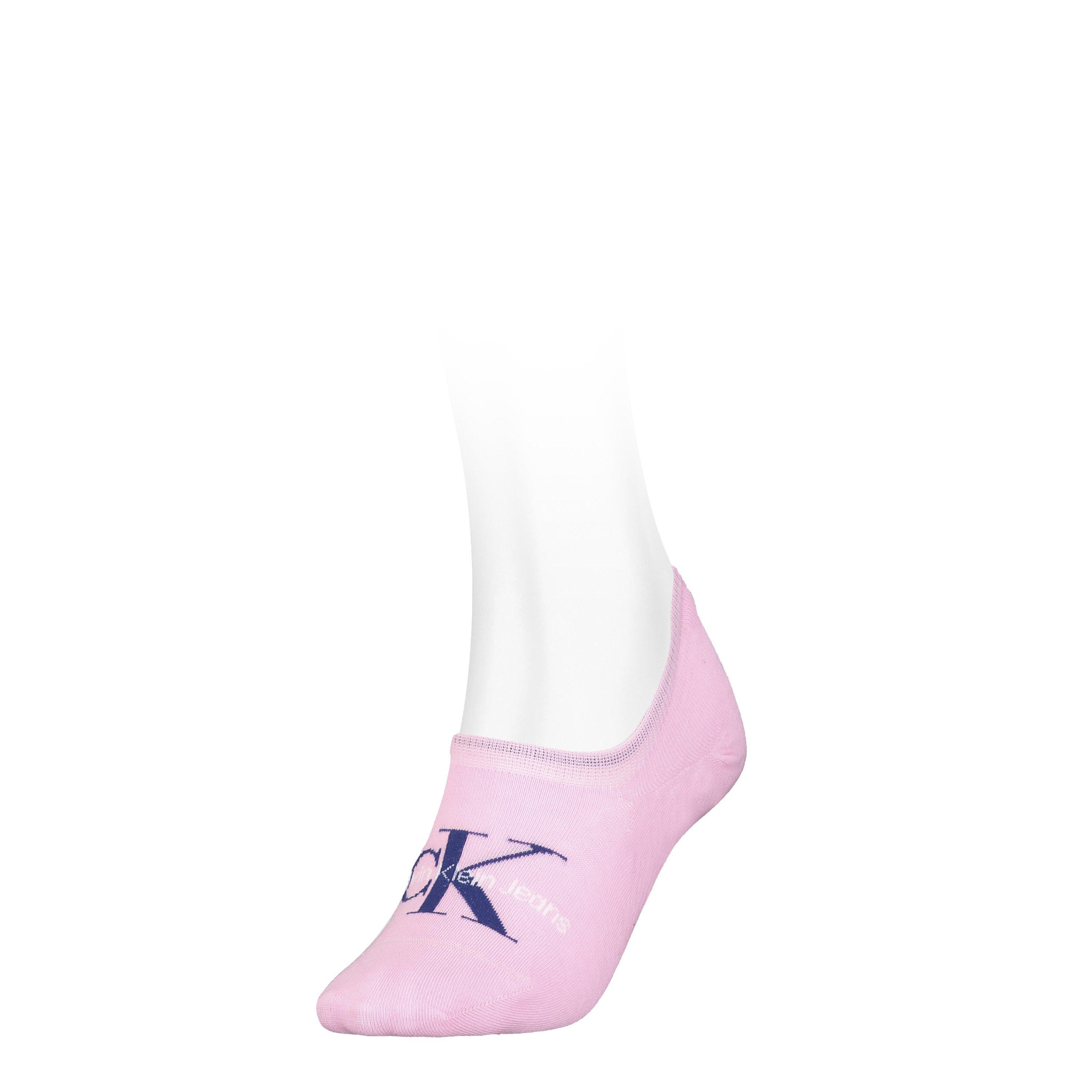 Calvin Klein Women's Liner Invisible Socks - Pink