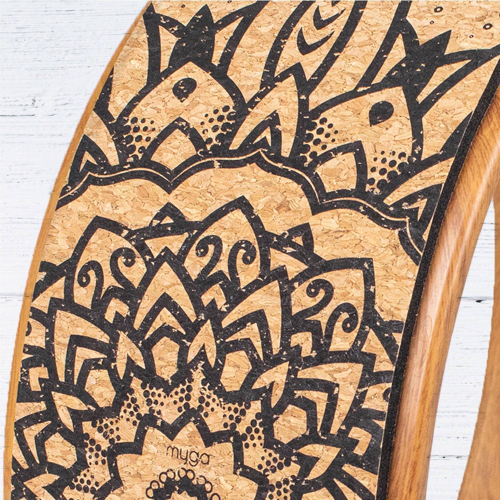 Cork Mandala - Myga - Yoga Wheel - Cork Mandala - 4