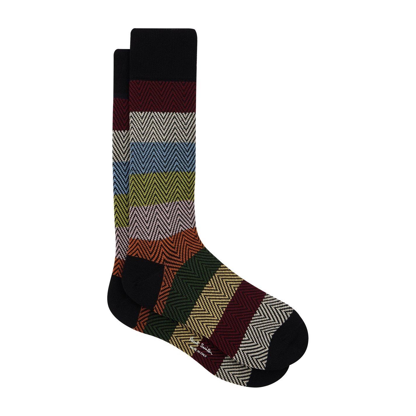 Multicolore 1A - Paul Smith - 3-Pack AOP Socks Gift Box - 4