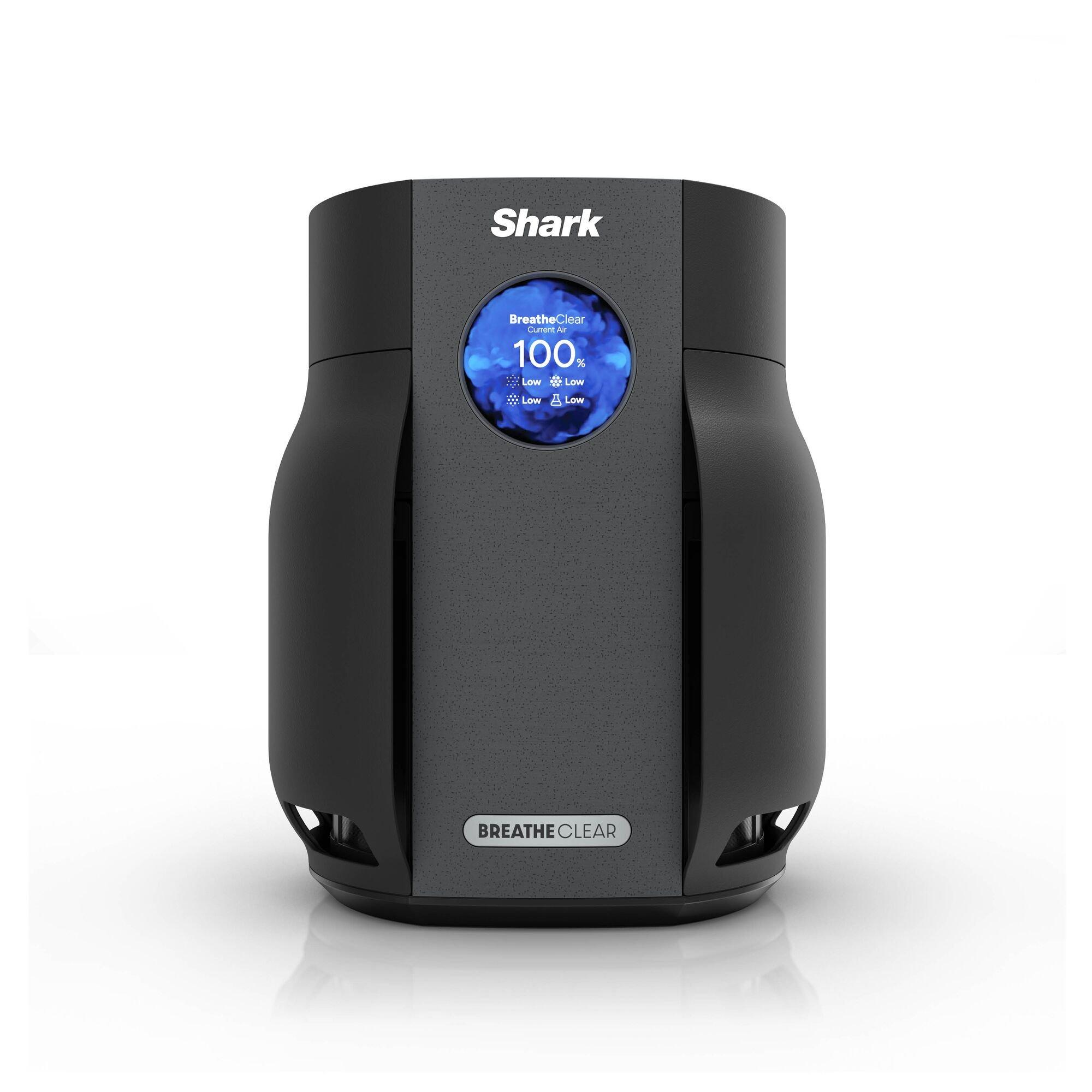 Charcoal - Shark - BreatheClear Compact Air Purifier HP062UKBK - 1