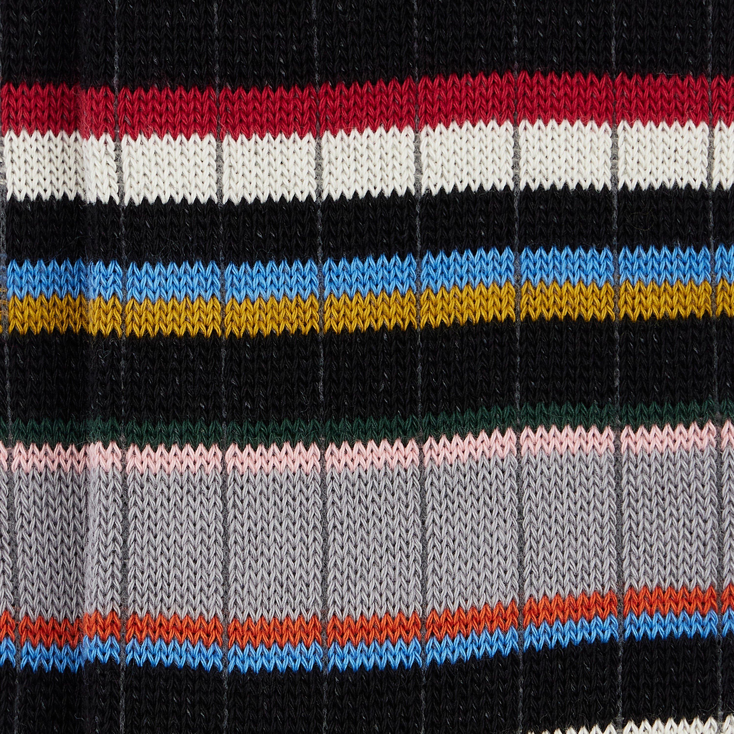 Multicolour 92 - Paul Smith - Kieran Signature Stripe Crew Sock - 3