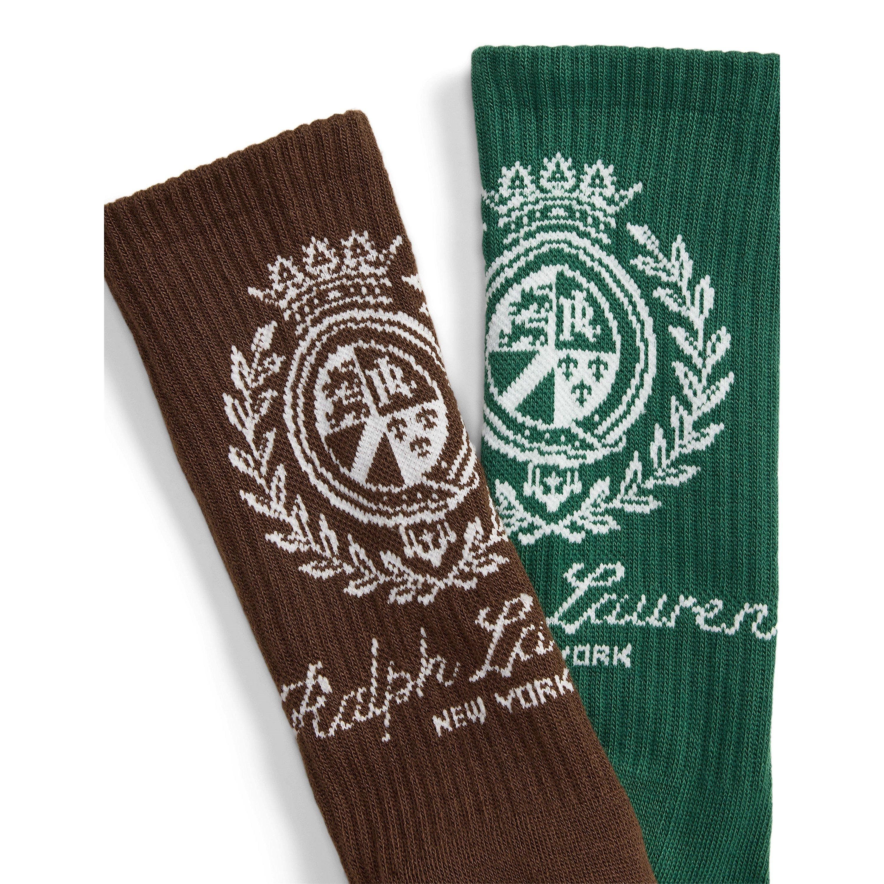 Polo Ralph Lauren Bodywear 6 Pack Crest Crew Socks | FRASERS