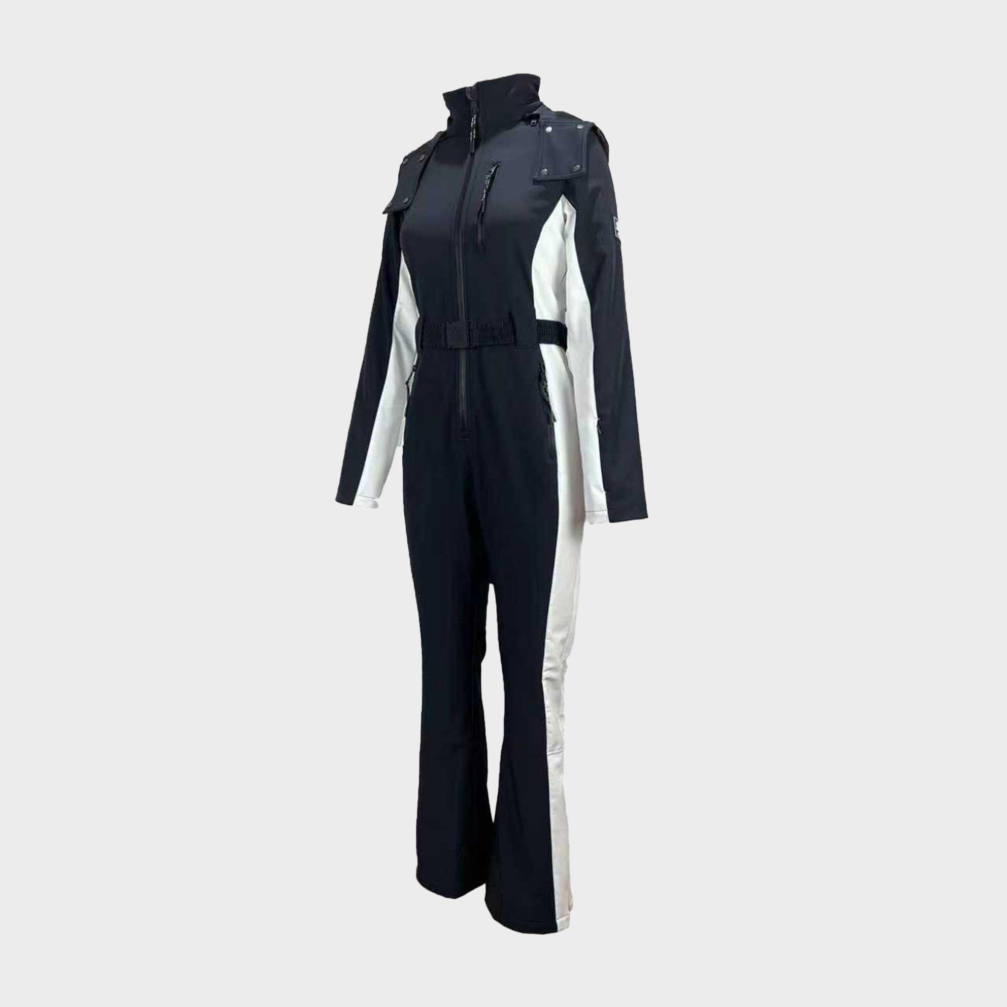 Black - Jack Wills - LADIES ONE STRIPE SKI SUIT - 2