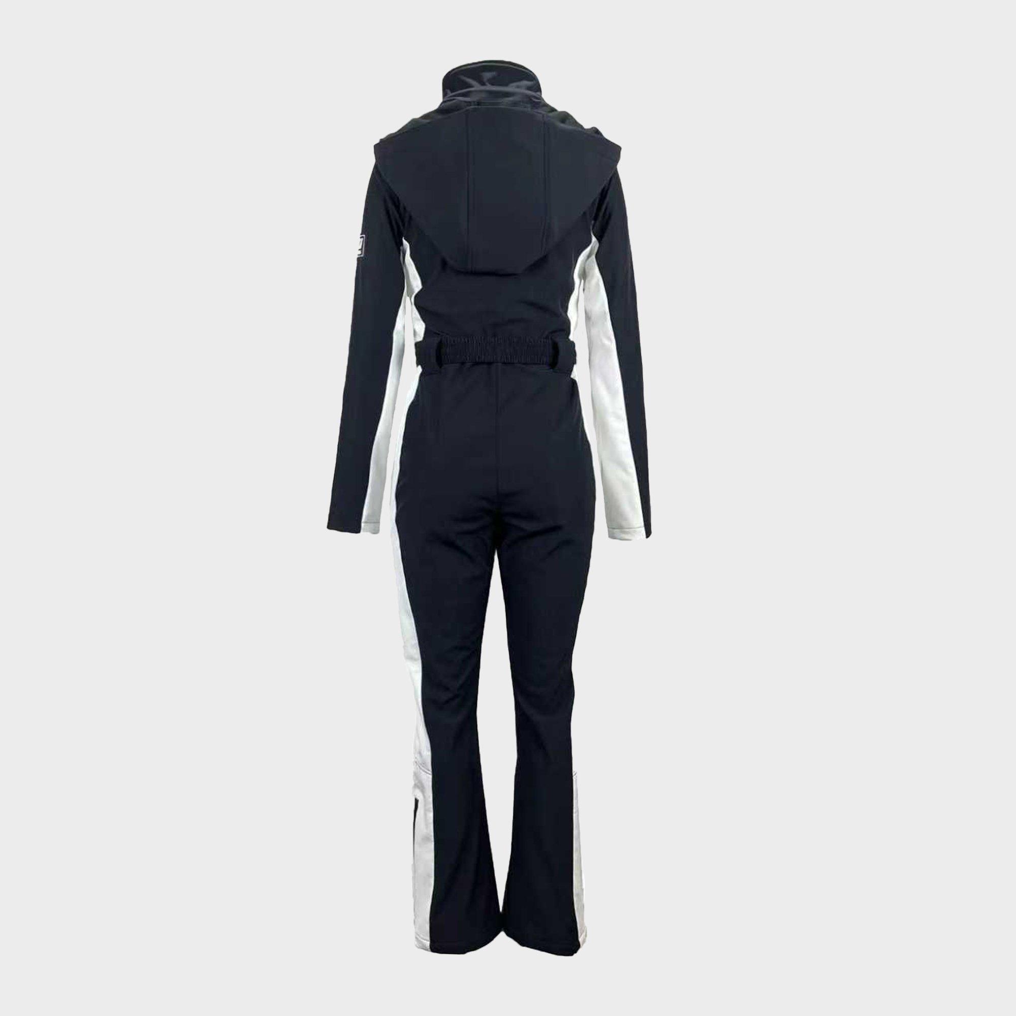 Black - Jack Wills - LADIES ONE STRIPE SKI SUIT - 3