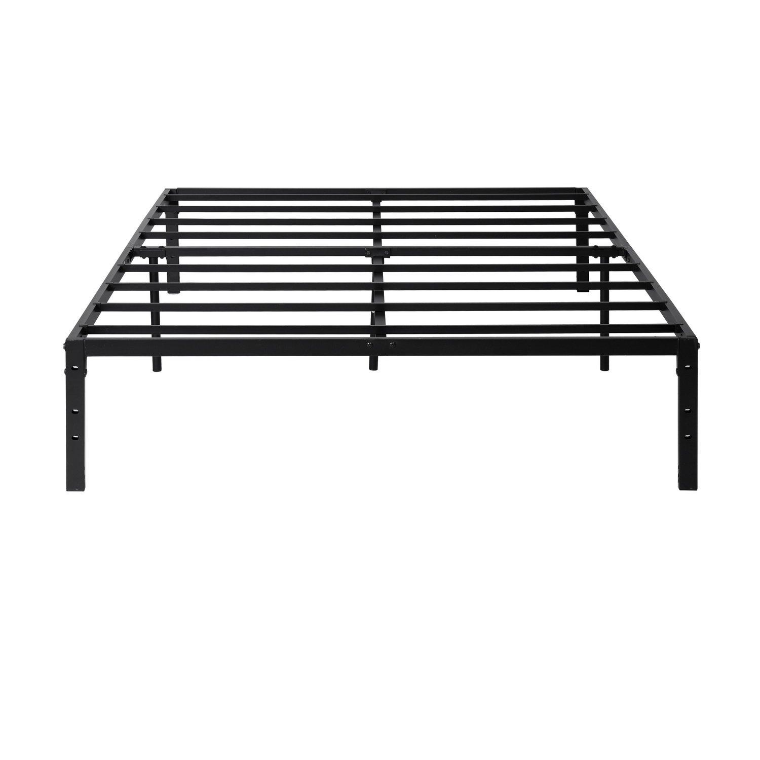 Black - Urban Meuble - Sturdy Metal Bed Frame – 140x190 cm - 3