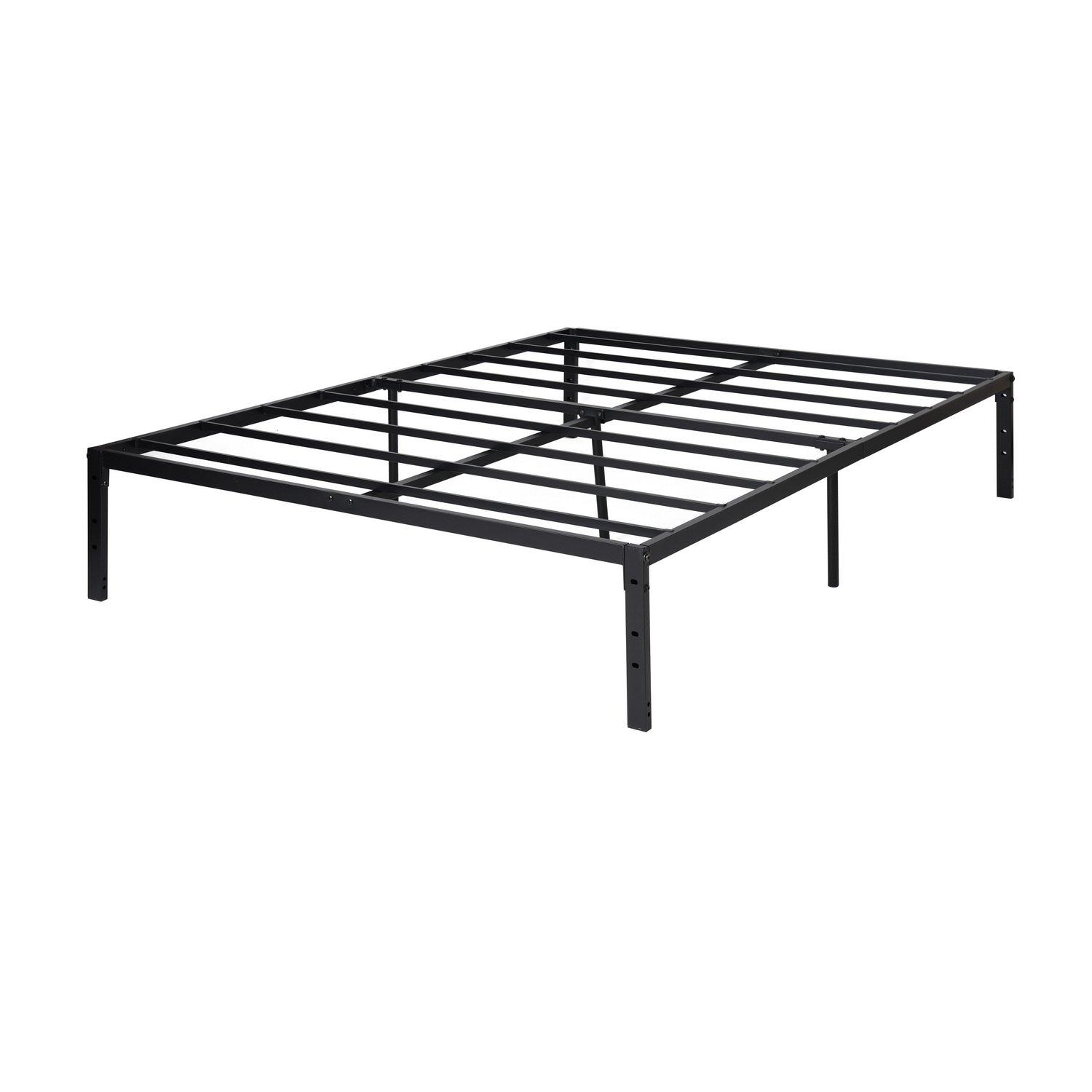 Black - Urban Meuble - Sturdy Metal Bed Frame – 140x190 cm - 4