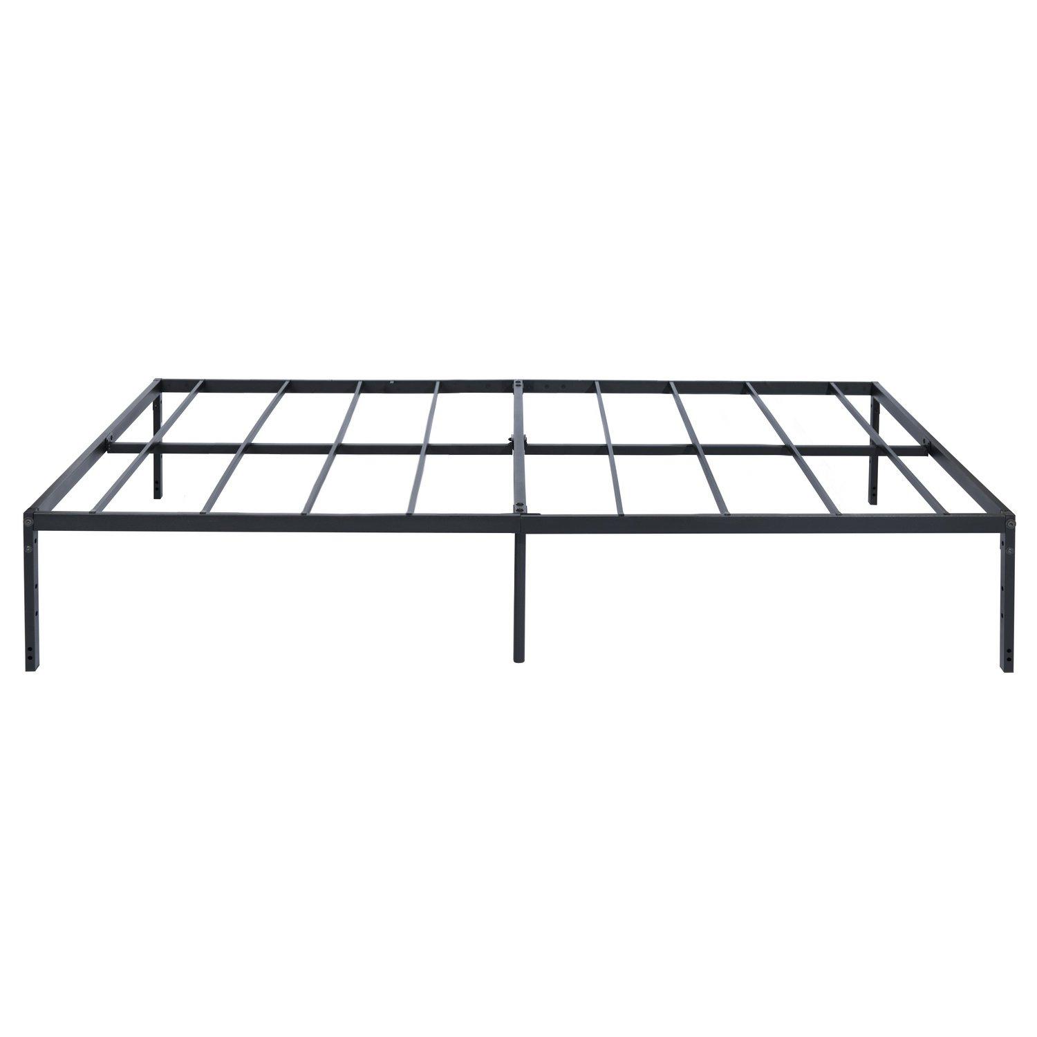 Black - Urban Meuble - Sturdy Metal Bed Frame – 140x190 cm - 5