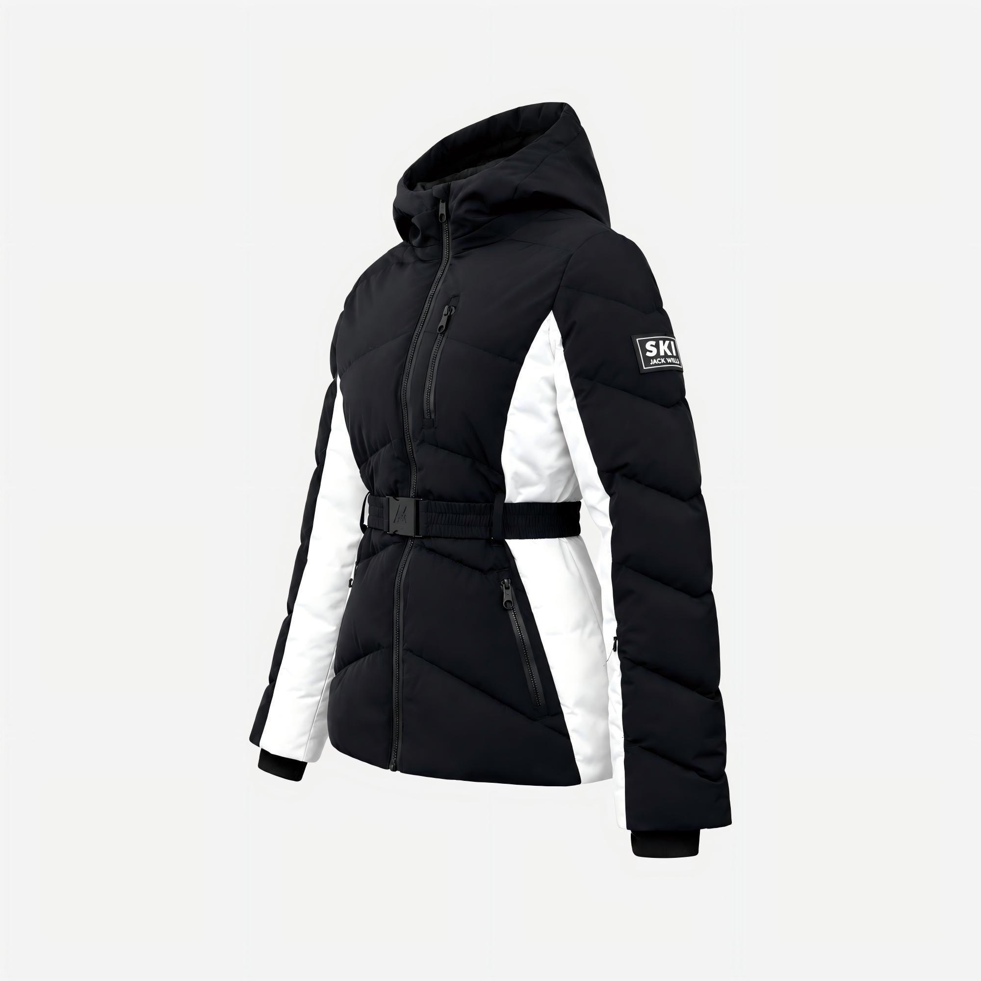 Black - Jack Wills - Jack Wills Ski Puffer Womens - 3