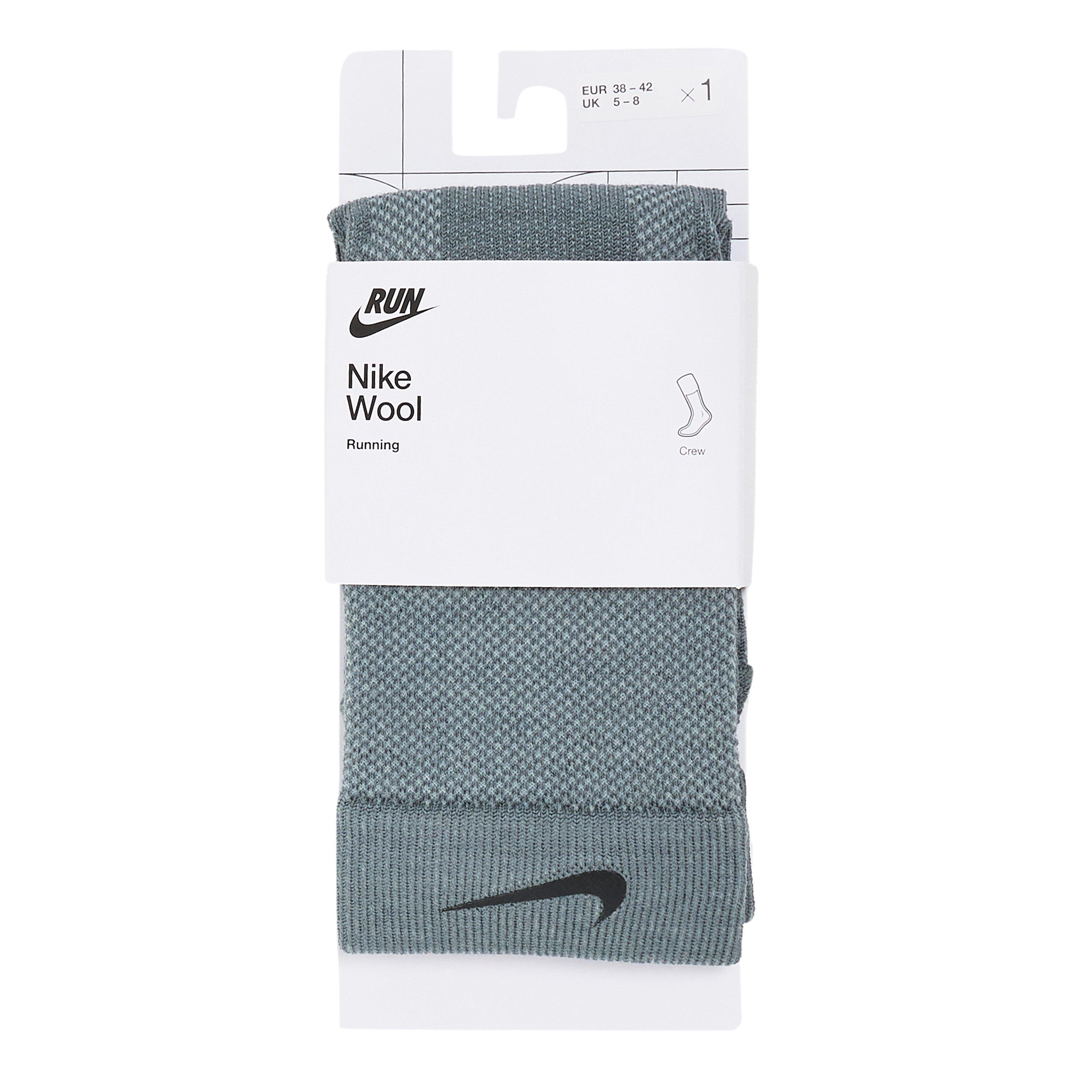 Grey - Nike - Men's Crew Socks - 1