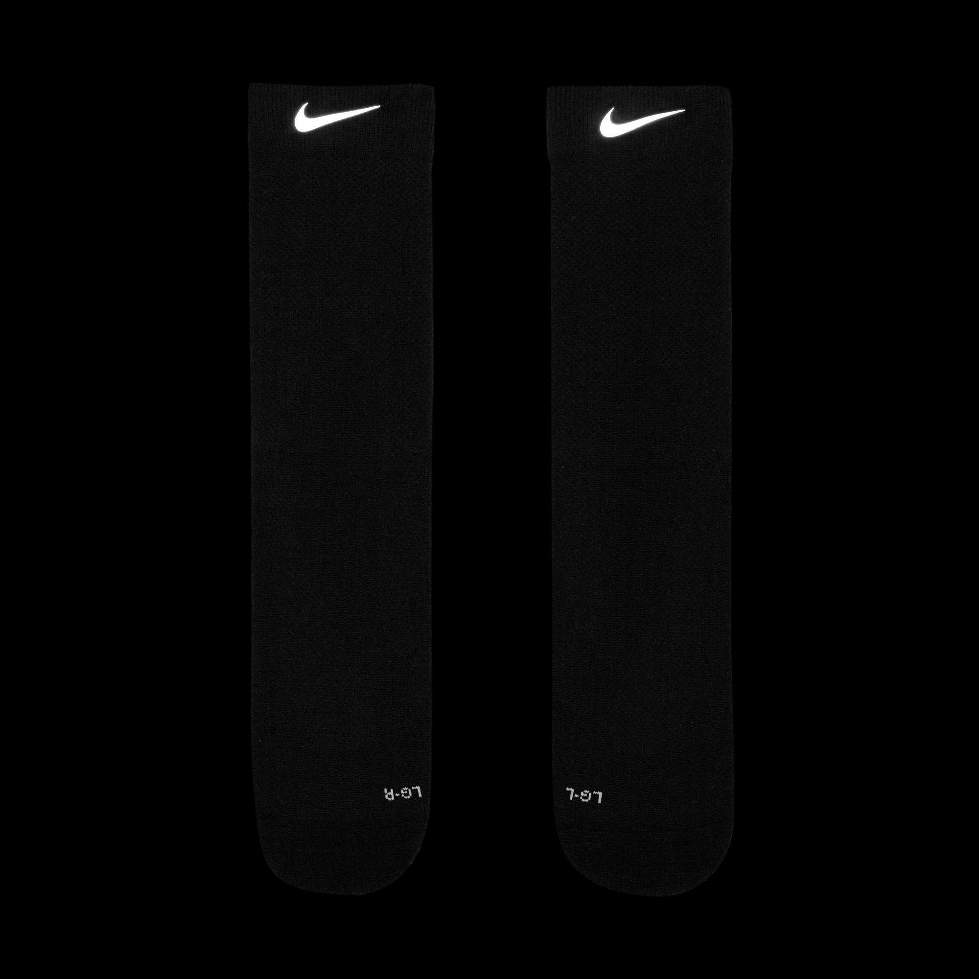 Black - Nike - Men's Crew Socks - 6
