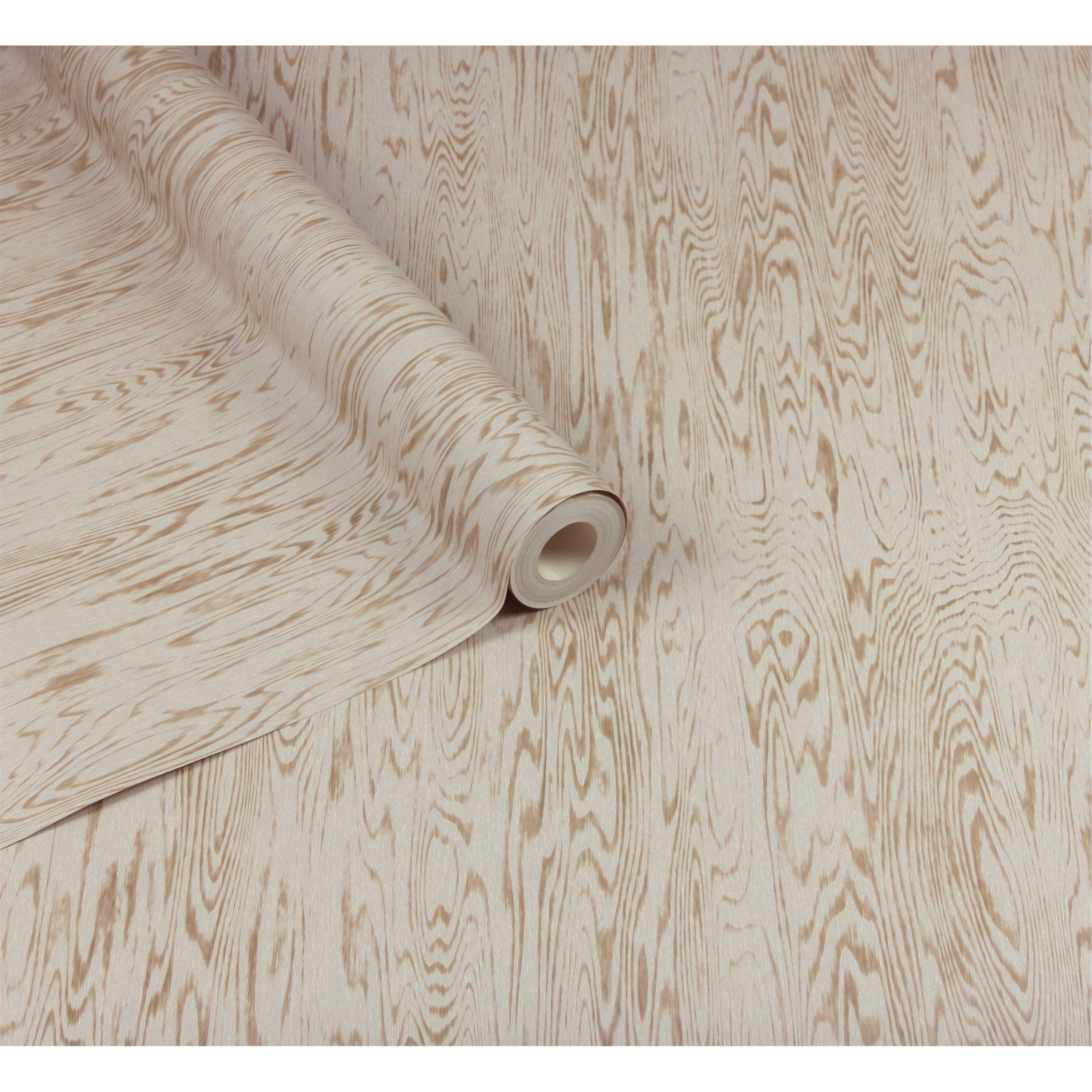 Neutral - Arthouse - Wood Grain Neutral Wallpaper - 2