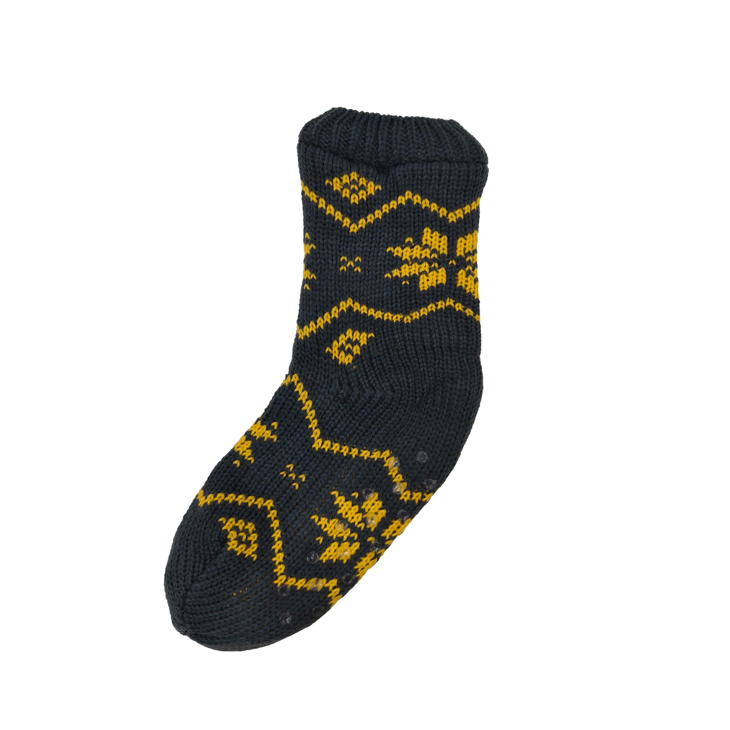 Grey/Yellow - Miso - Xmas Sock Ld99 - 2
