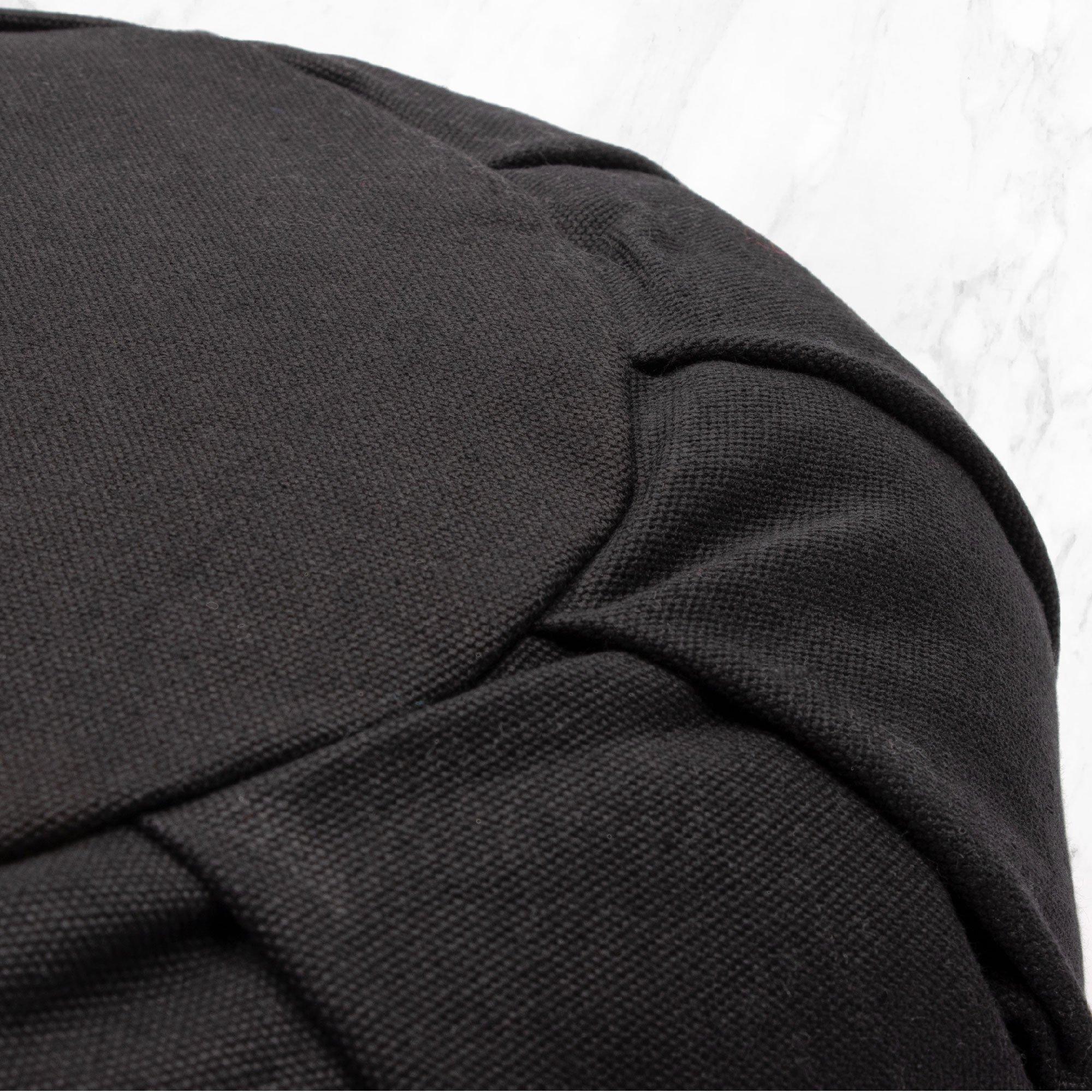 Black - Myga - Zafu Yoga Meditation Cushion - 2