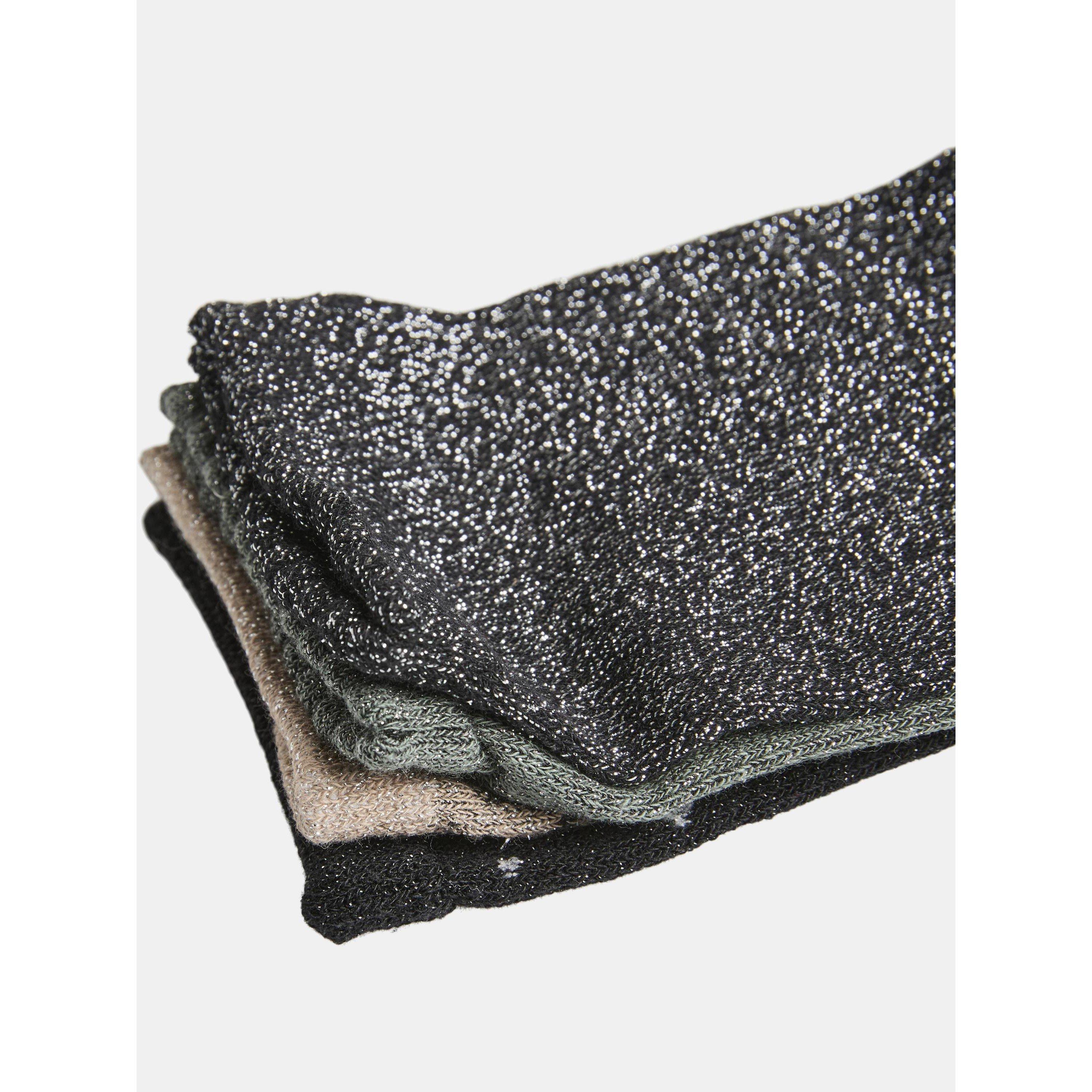 Grøn/Prik/Taupe - Pieces - Pieces 4-Pack Mix So Ld63 - 2