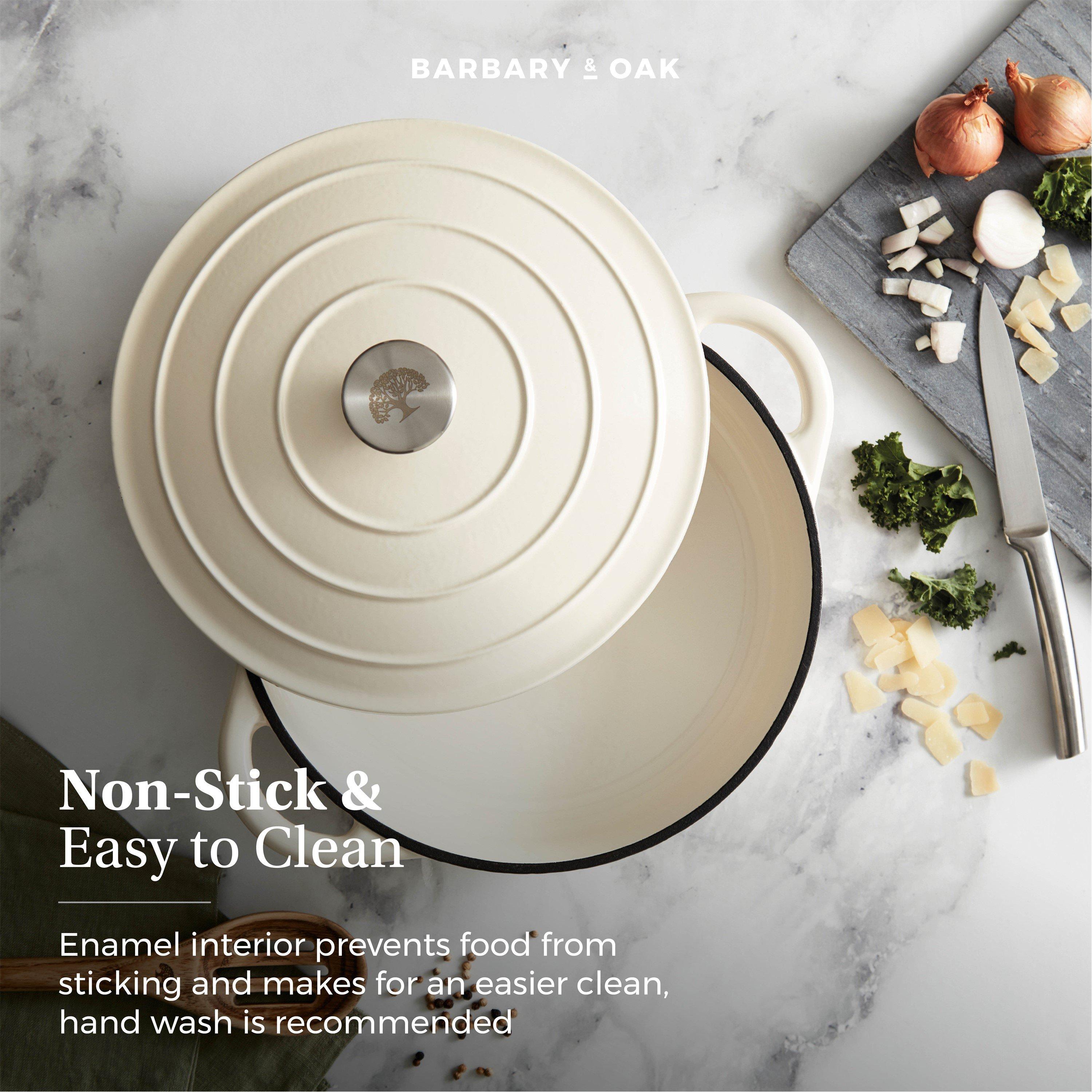 Cream - Barbary And Oak - 28cm Shallow Casserole - 4