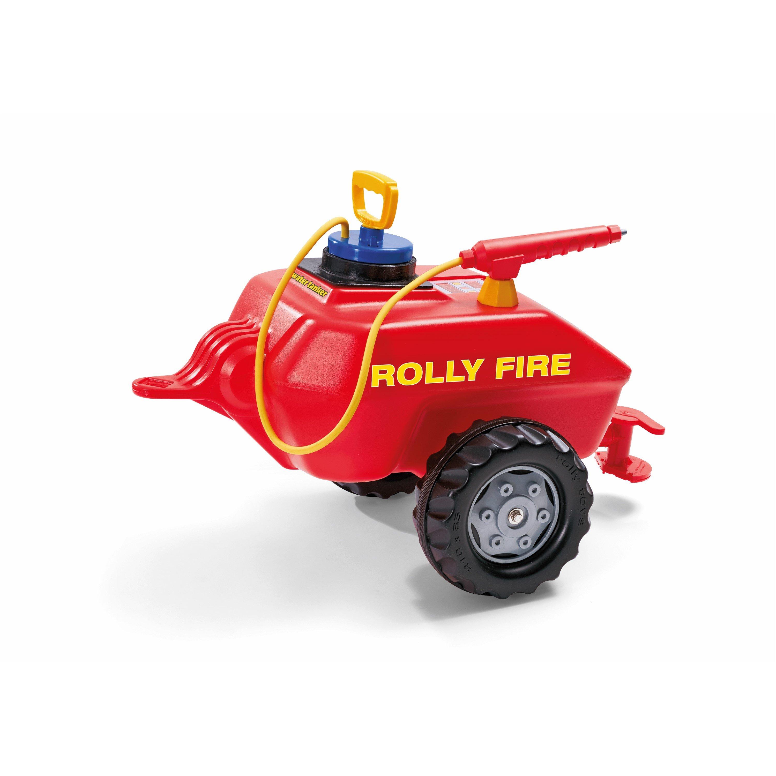 Red - rolly toys - Water Tanker Red with Spray - 1
