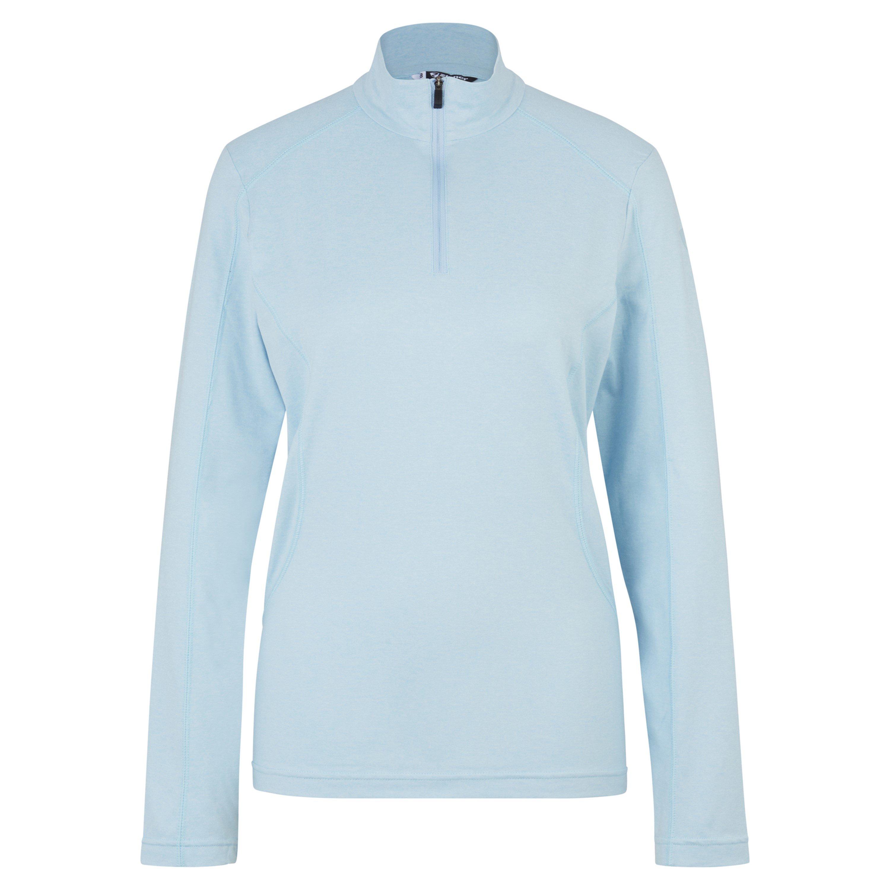 Blue - Ziener - Women's Jenita Half-Zip Fleece - 2
