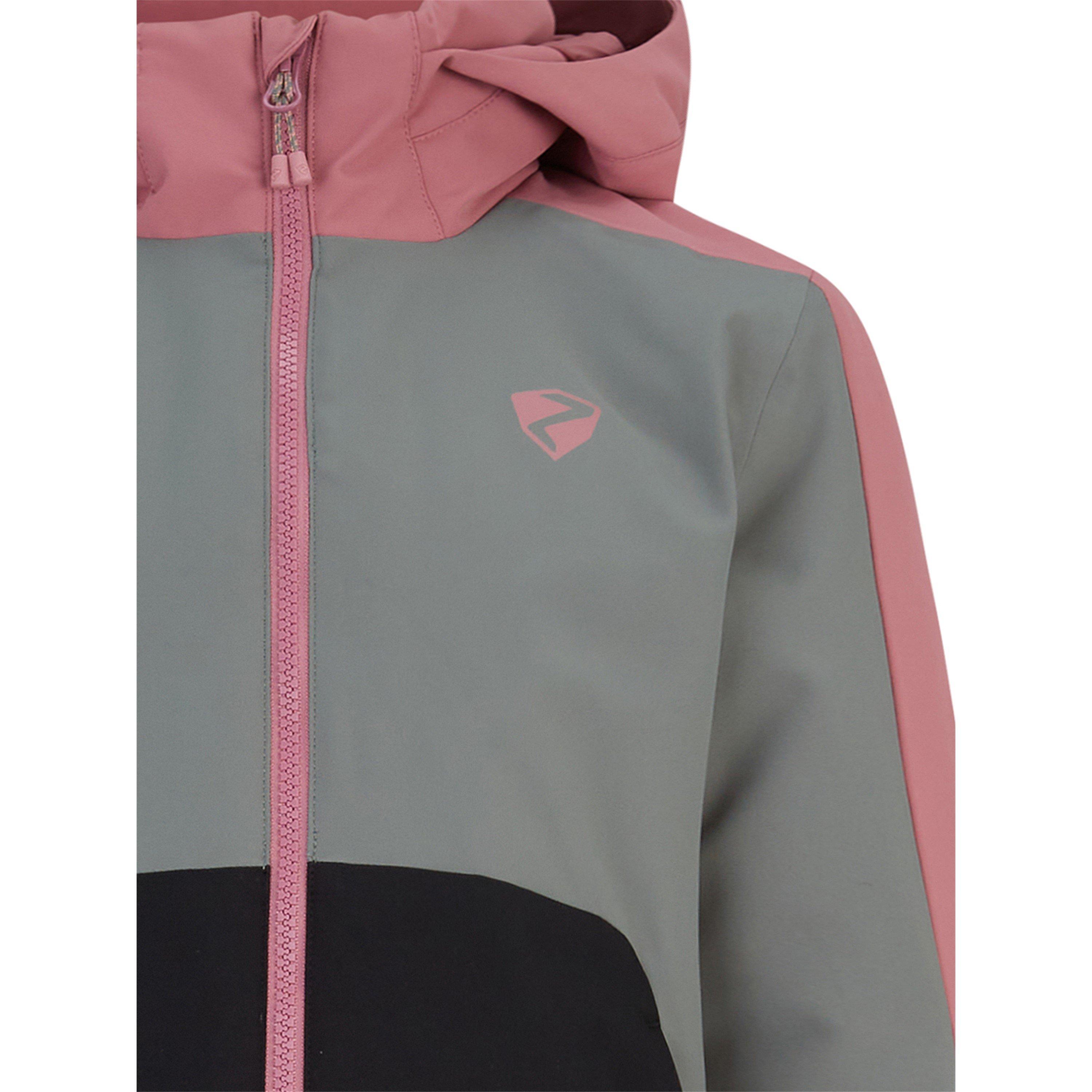 Ružičasto/Zeleno - Ziener - Aluck Ski Jacket - 2