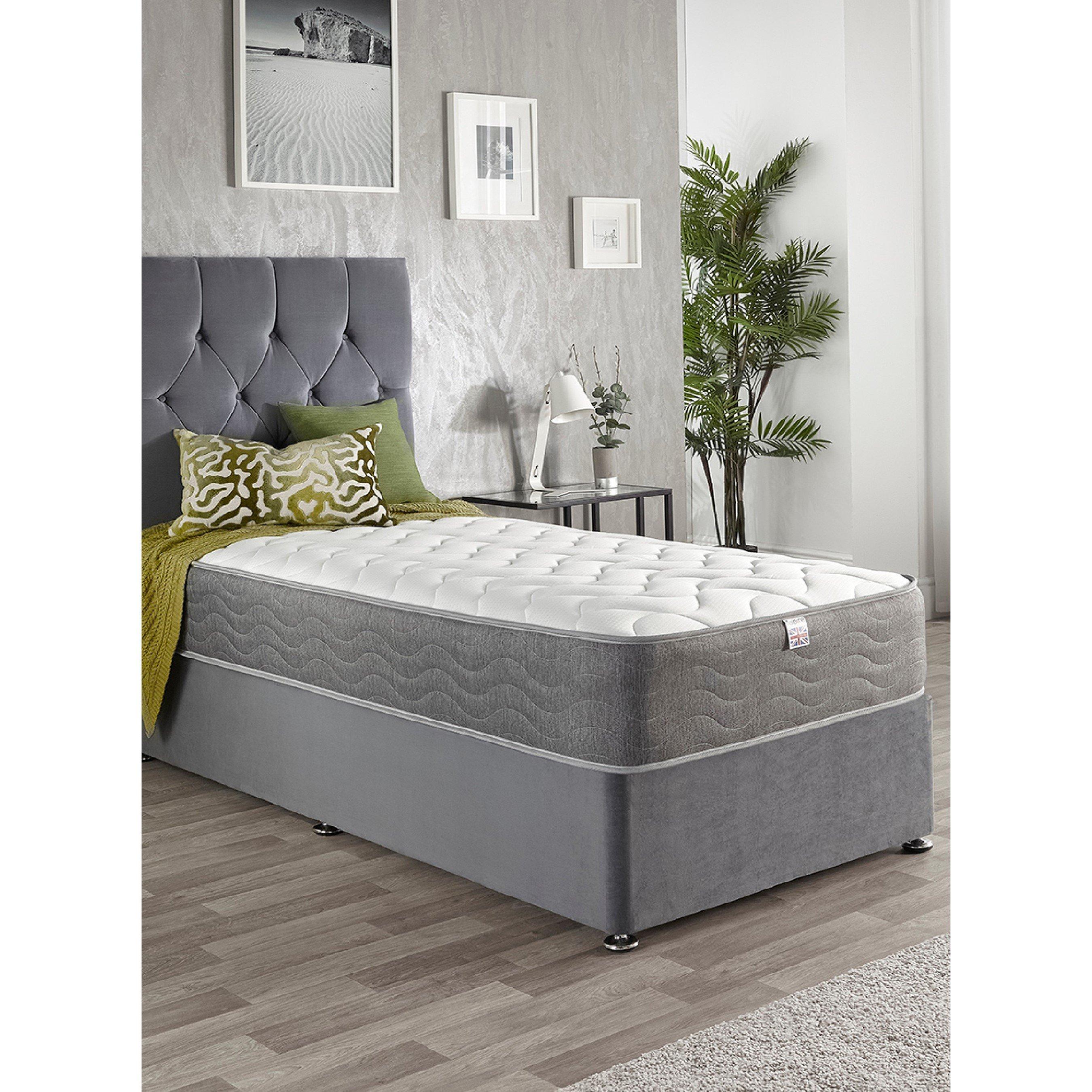 White - Aspire - Aspire Double Comfort Cool Relief Hybrid Mattress - 1
