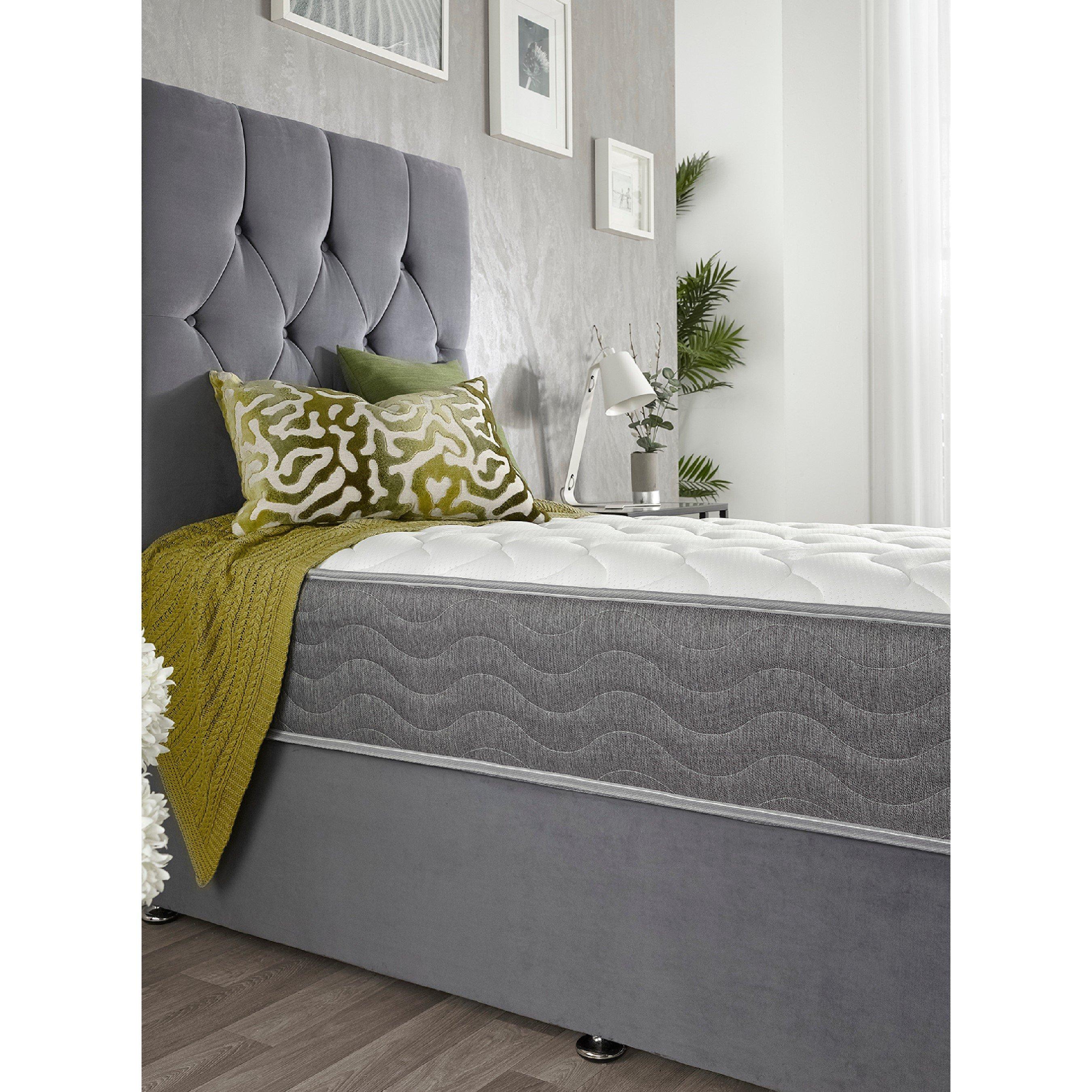 White - Aspire - Aspire Double Comfort Cool Relief Hybrid Mattress - 2