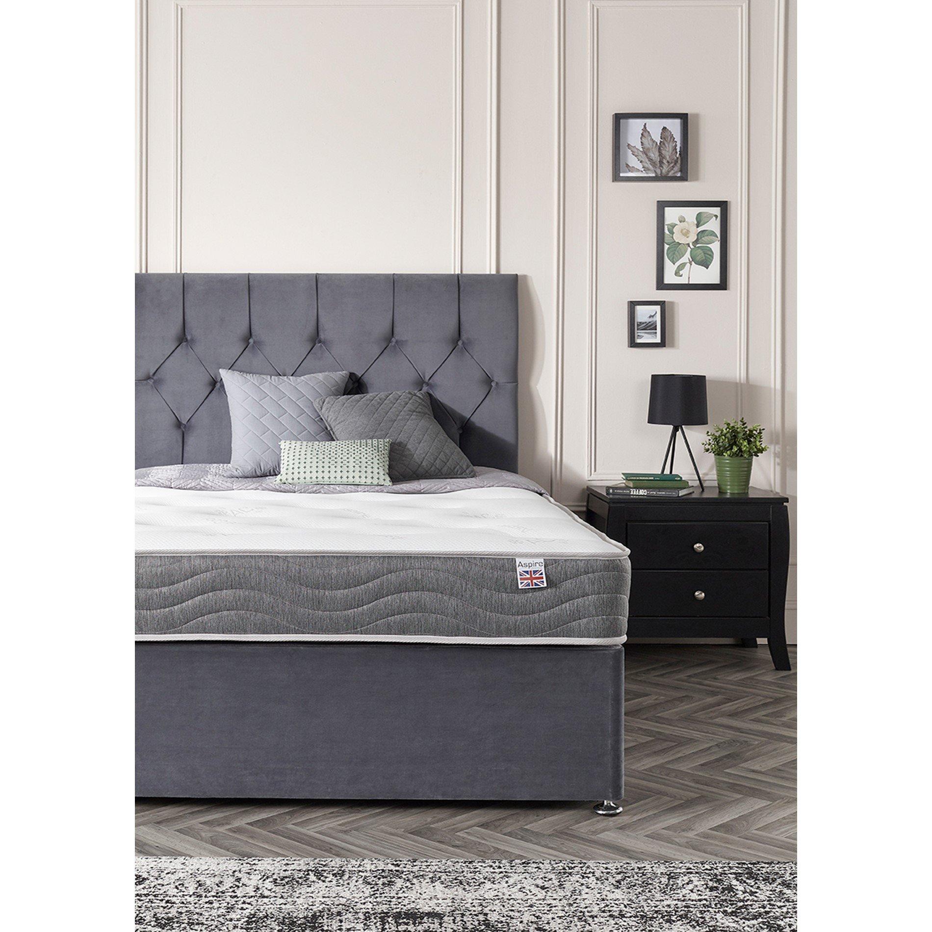 White - Aspire - Aspire Cool Tufted Ortho Mattress - 2