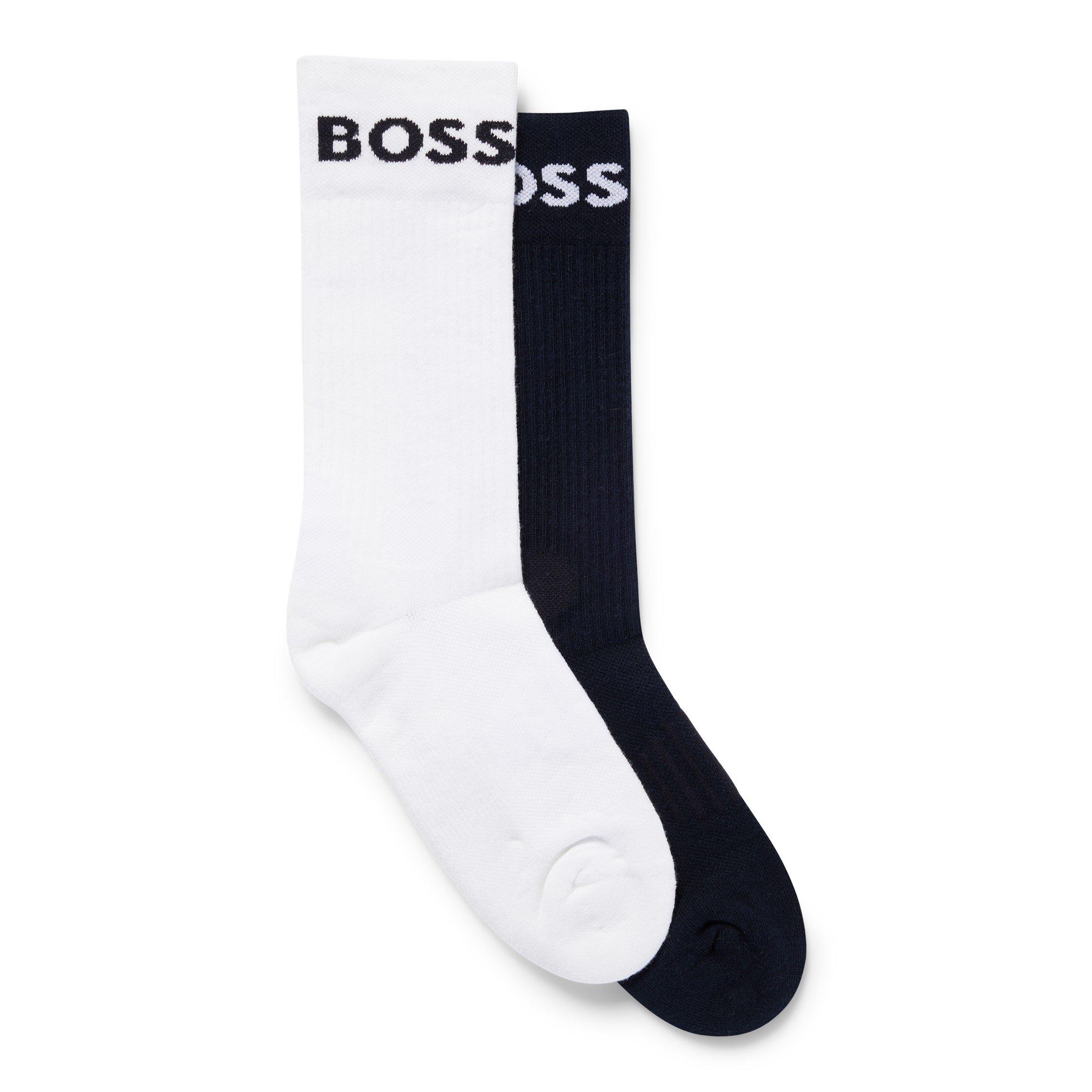2 Pack Sport Crew Socks Mens