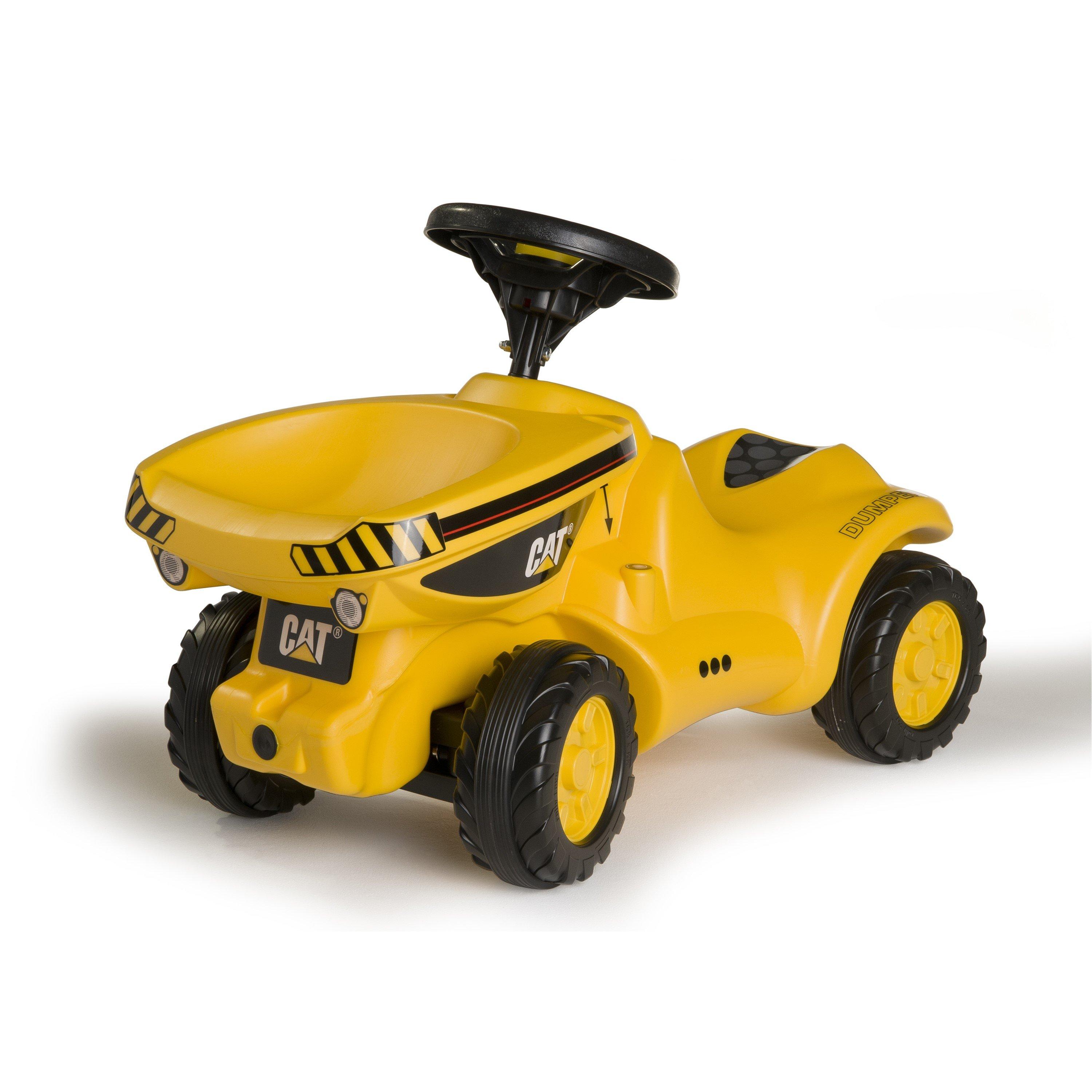 Rolly Toys  Kids Caterpillar Dumper Mini - Yellow