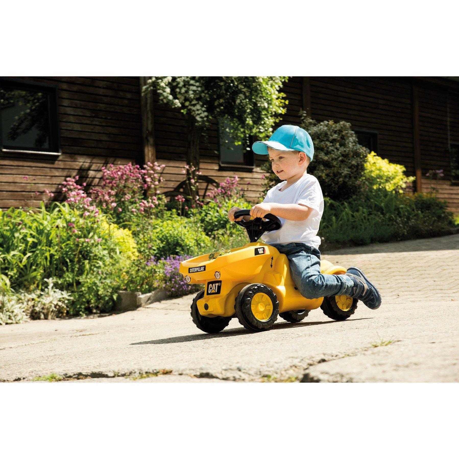 Yellow - rolly toys - Caterpillar Dumper Mini - 3