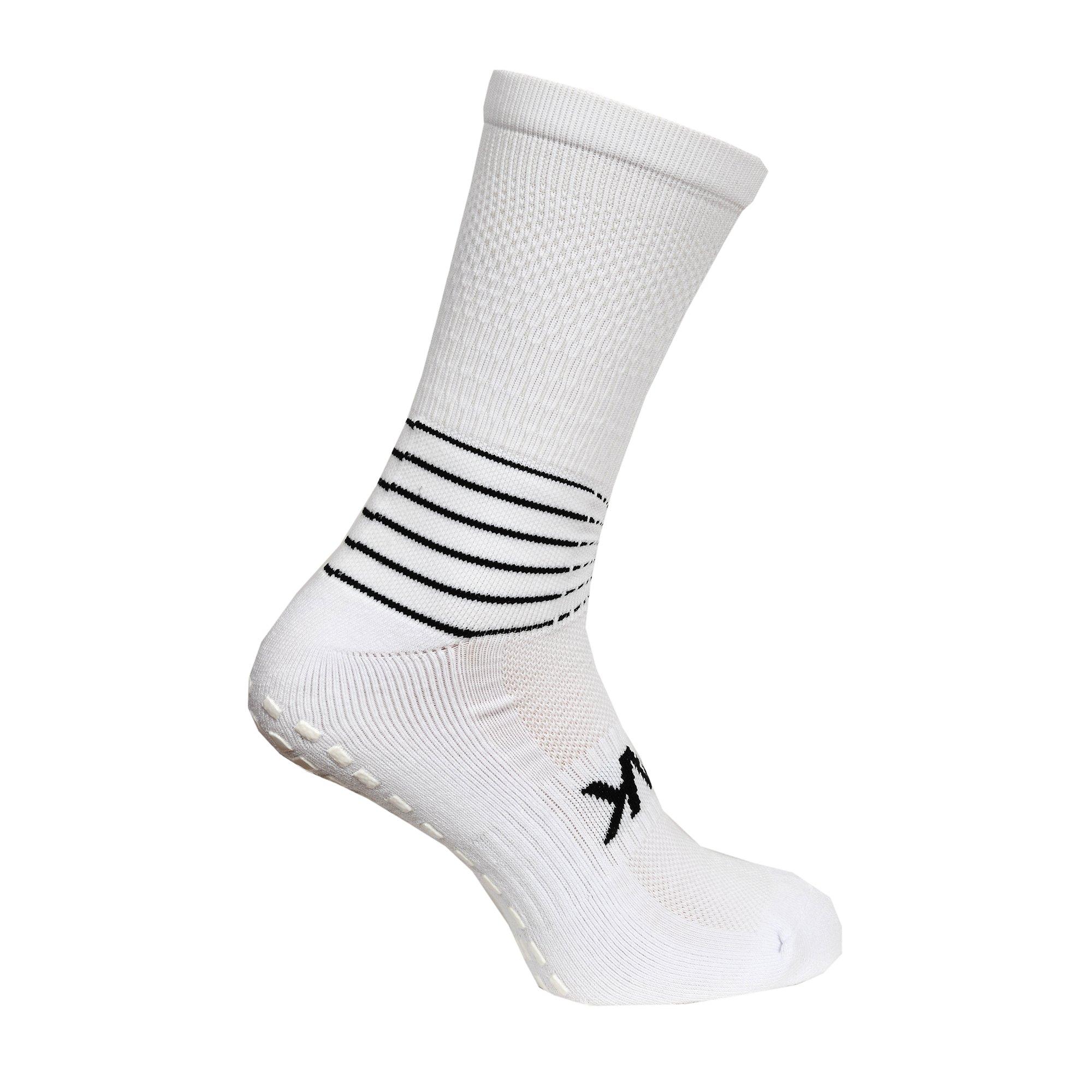 White - ATAK Sports - C Grip Mid Socks Senior - 4