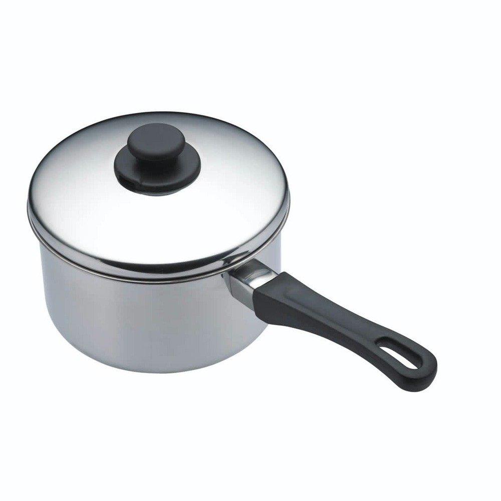 Silver - KitchenCraft - KitchenCraft Stainless Steel Extra Deep Saucepan - 1