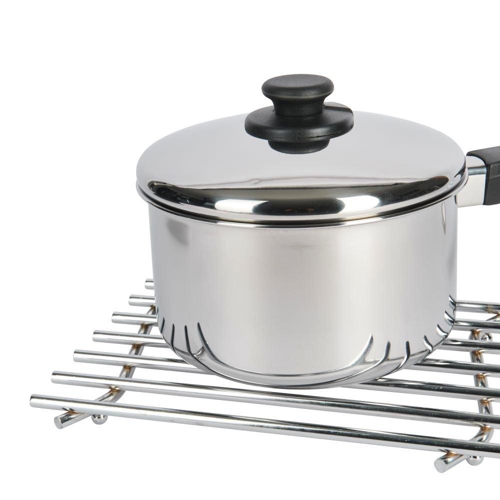 Silver - KitchenCraft - KitchenCraft Stainless Steel Extra Deep Saucepan - 2