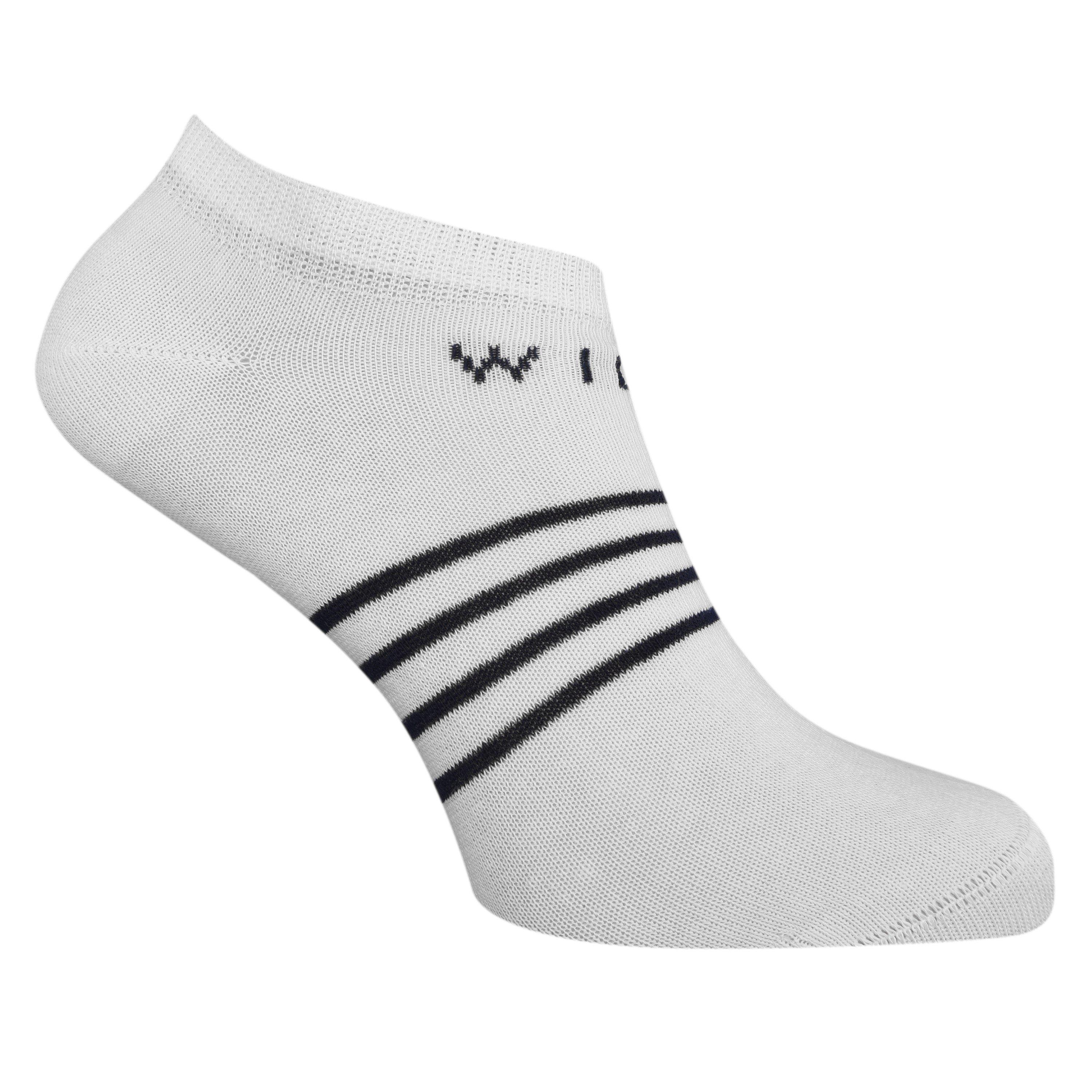 White/grey/blac - Jack Wills - Jack Tembleton Trainer Multipack Socks 3 Pack - 3