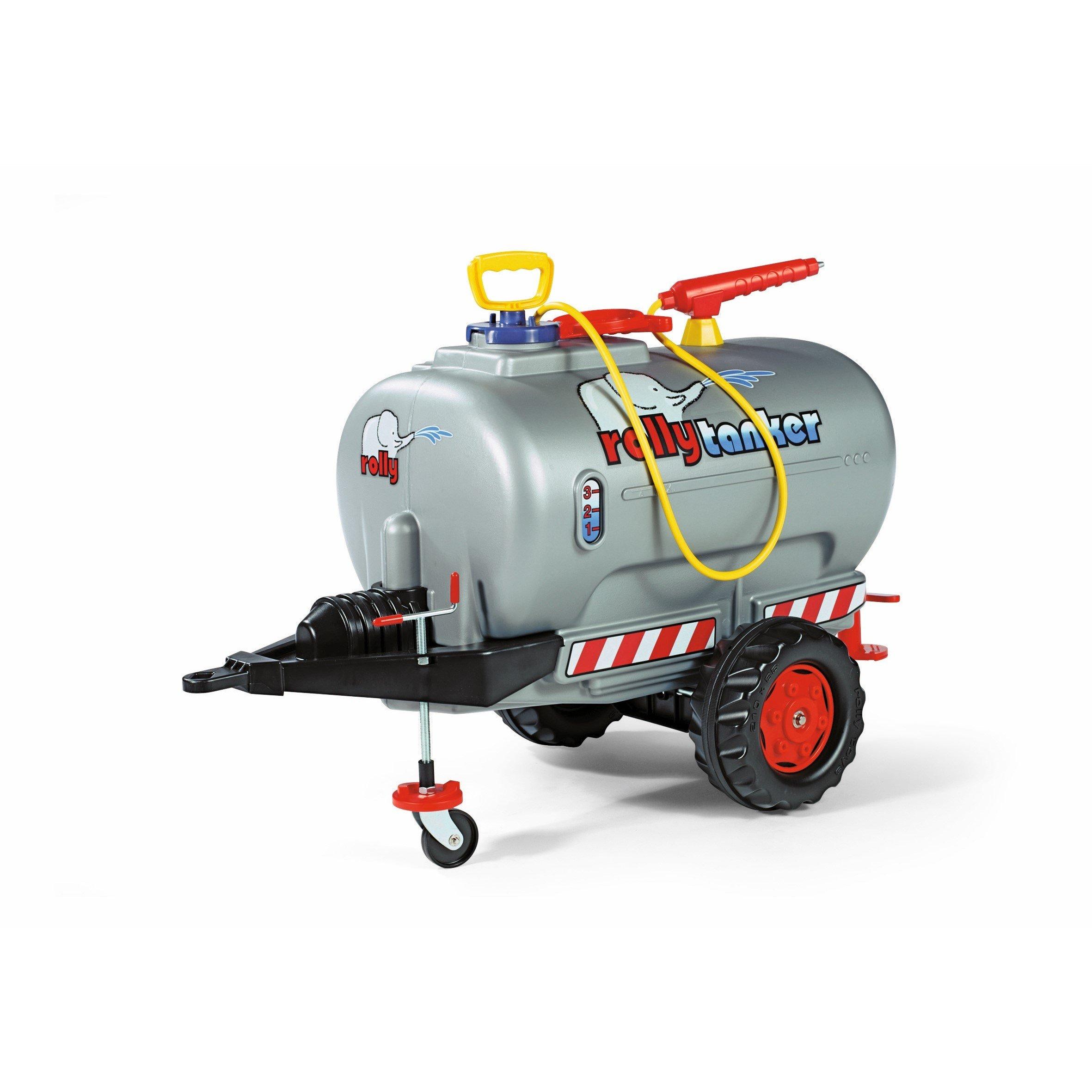 Grey - rolly toys - Jumbo Tanker Silver & Spray & J/Wheel - 1