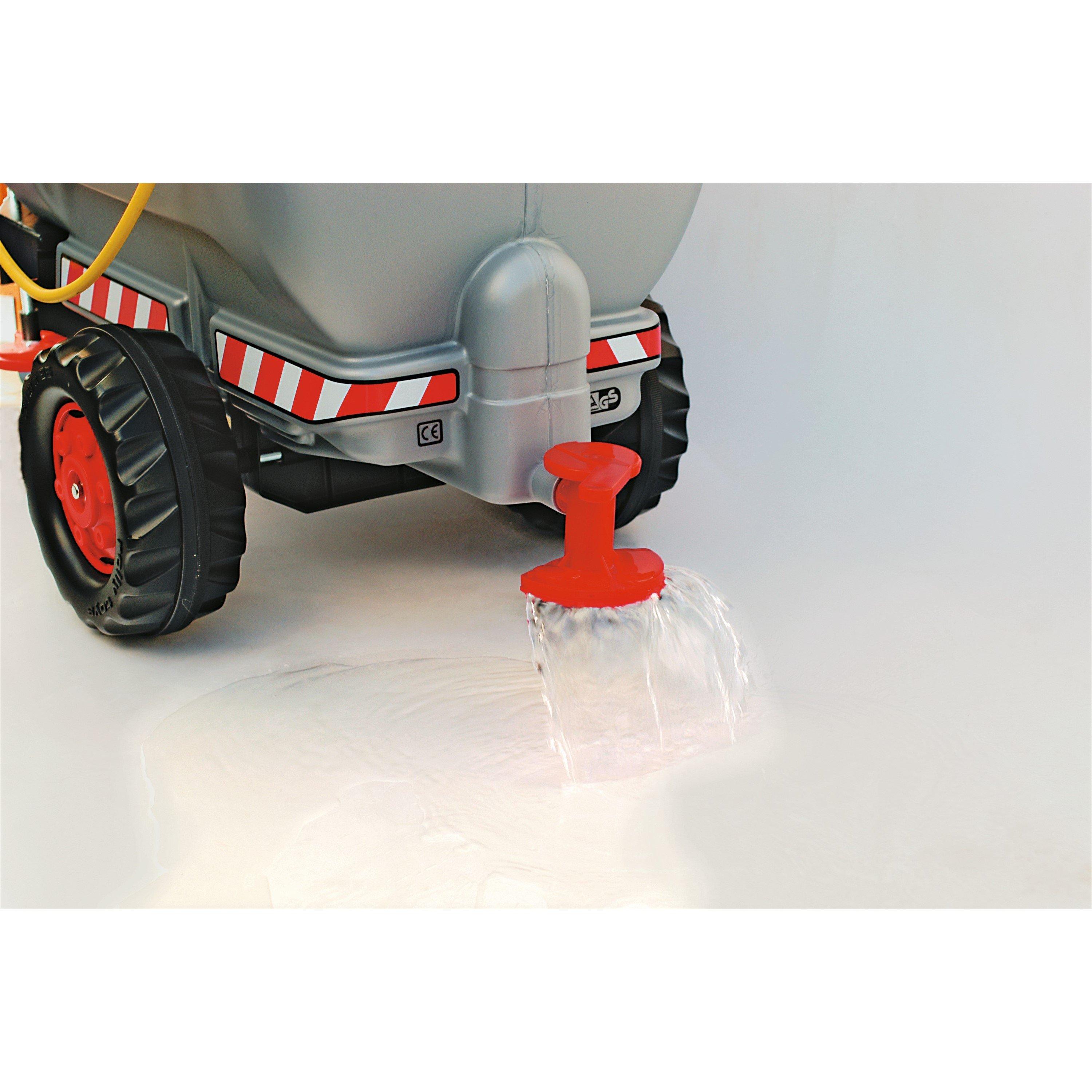 Grey - rolly toys - Jumbo Tanker Silver & Spray & J/Wheel - 3