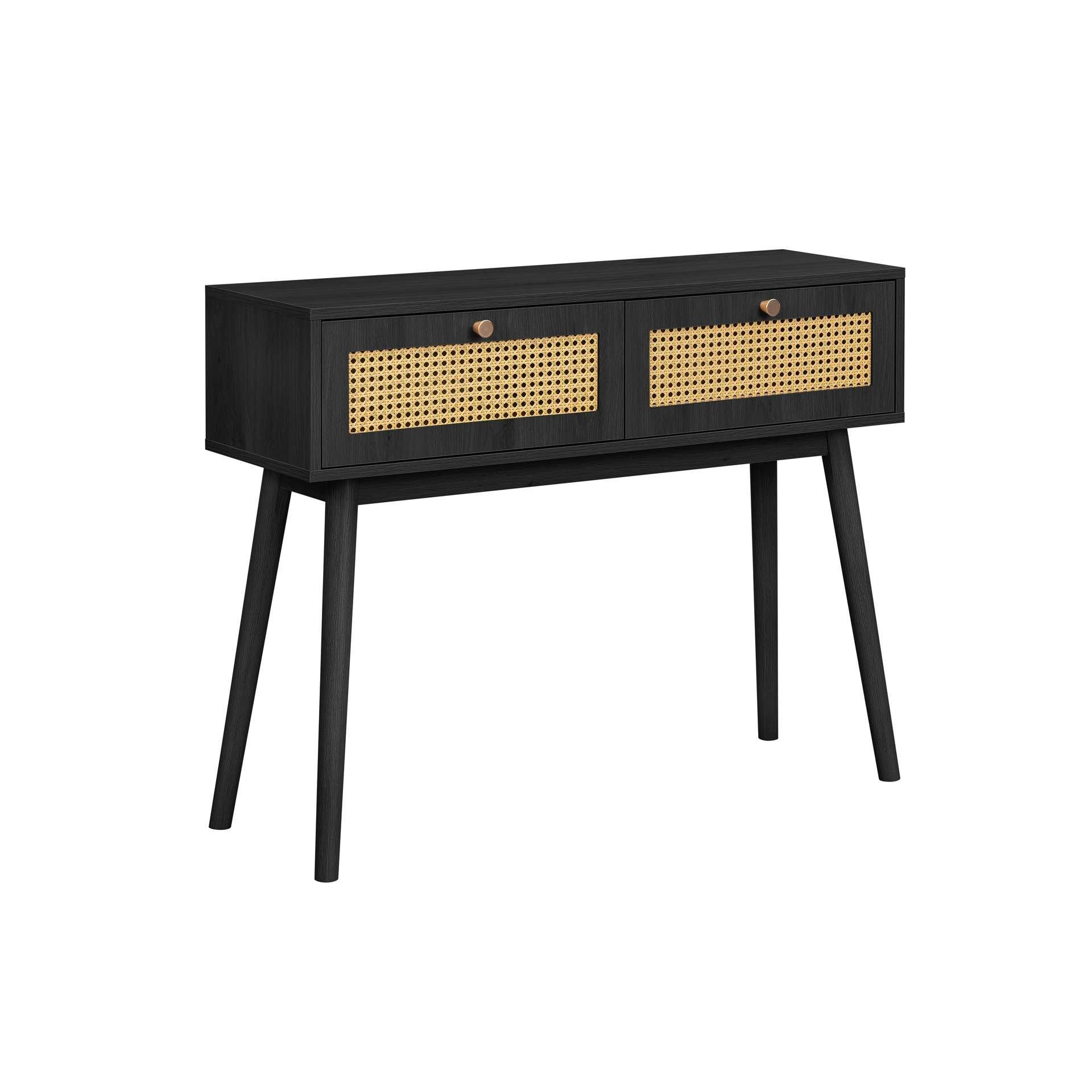 Black - Birlea - Croxley Console Table - 4