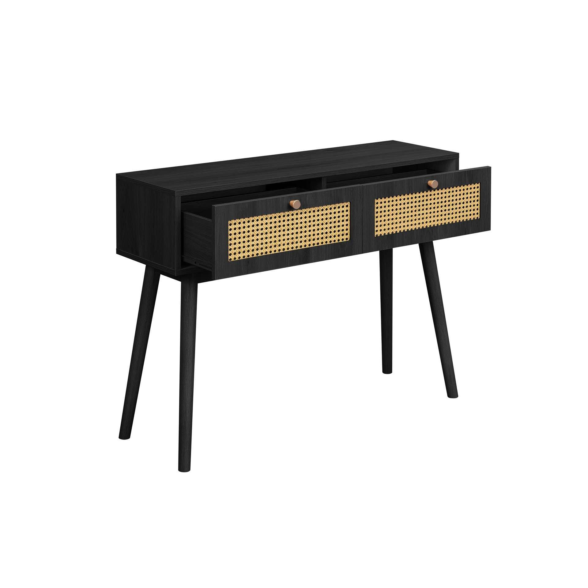 Black - Birlea - Croxley Console Table - 5