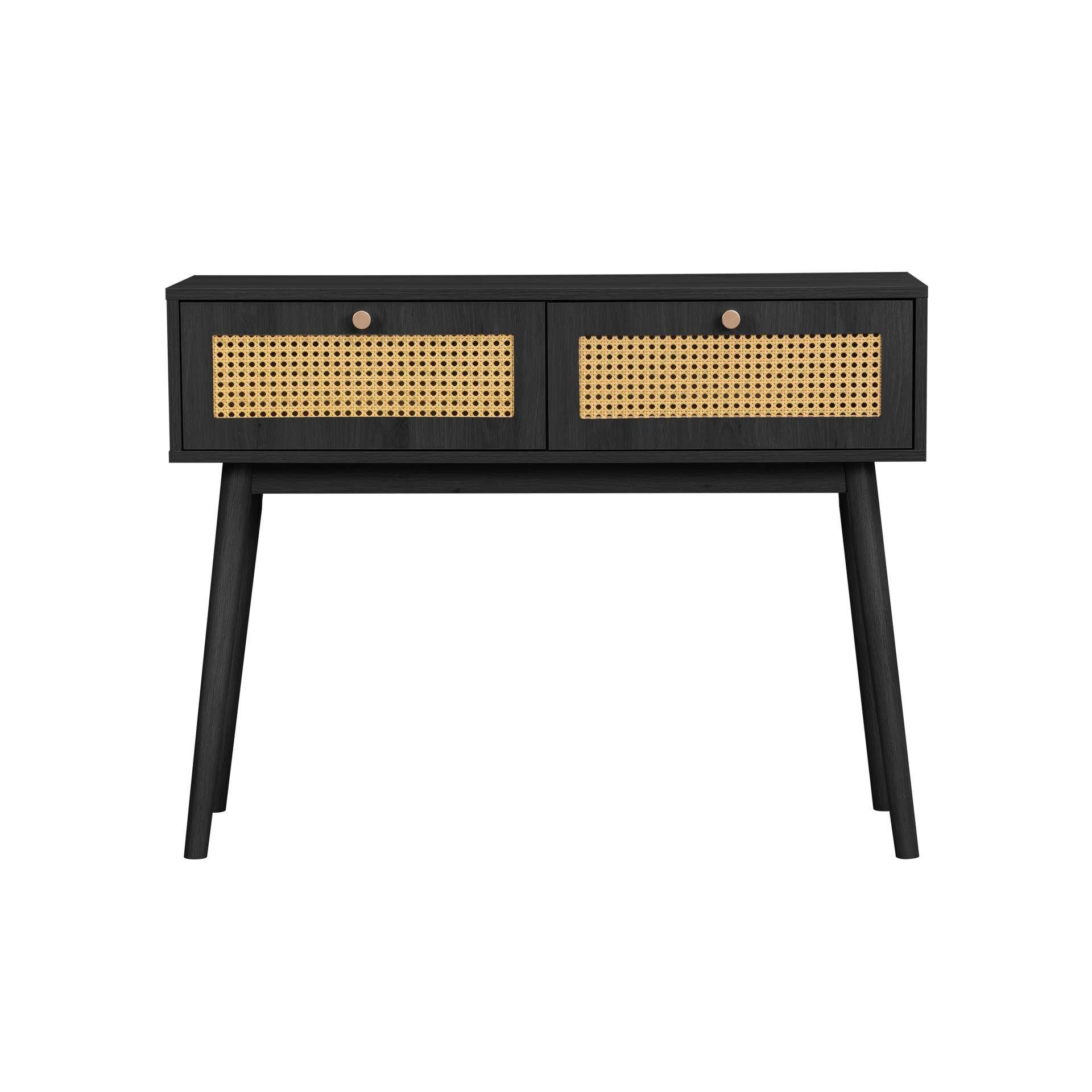 Black - Birlea - Croxley Console Table - 6