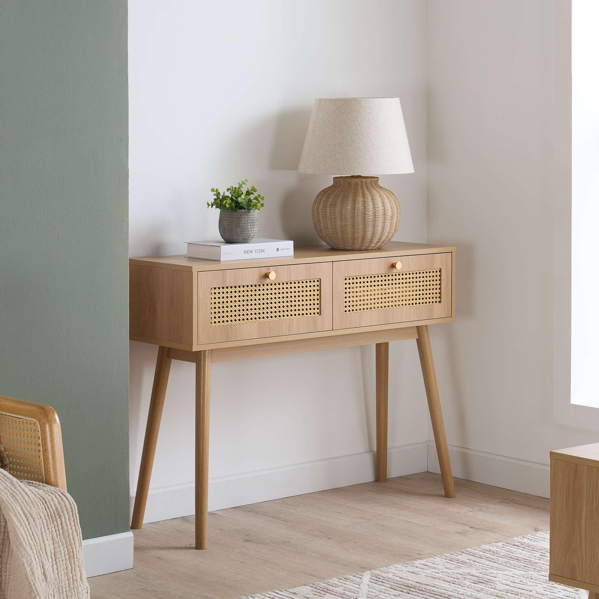 Brown - Birlea - Croxley Console Table - 1