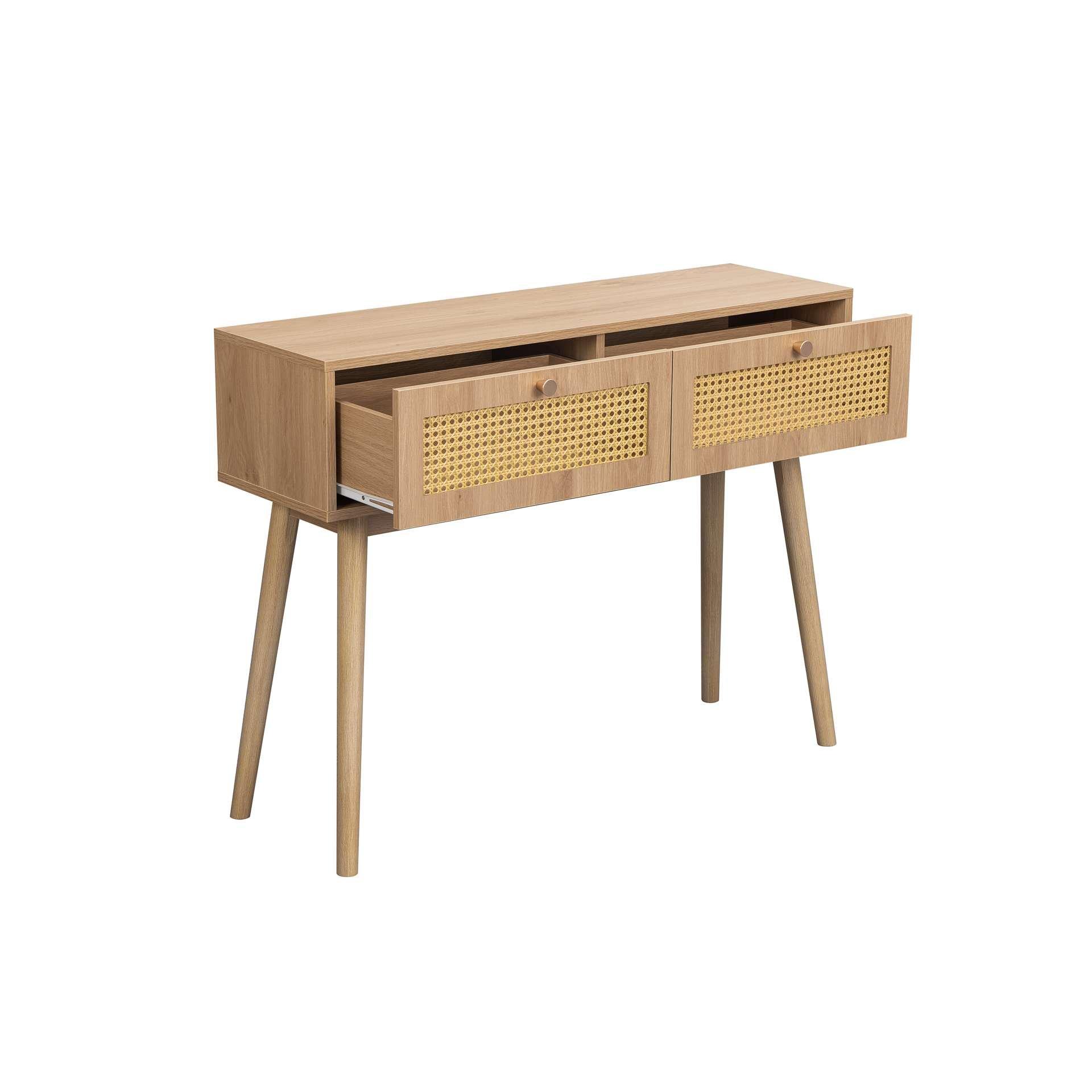 Brown - Birlea - Croxley Console Table - 5