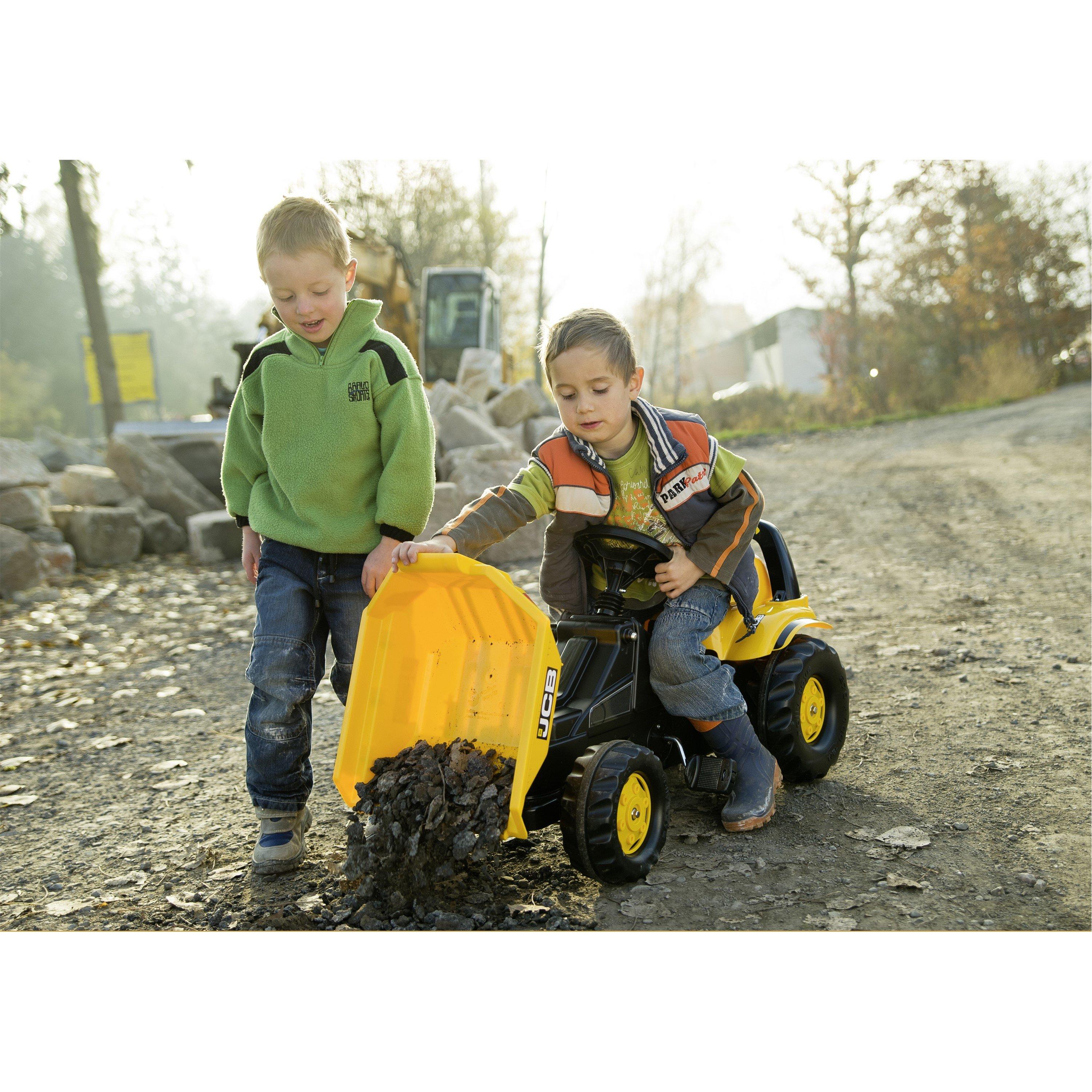 Yellow - rolly toys - JCB Kid Dumper - 3