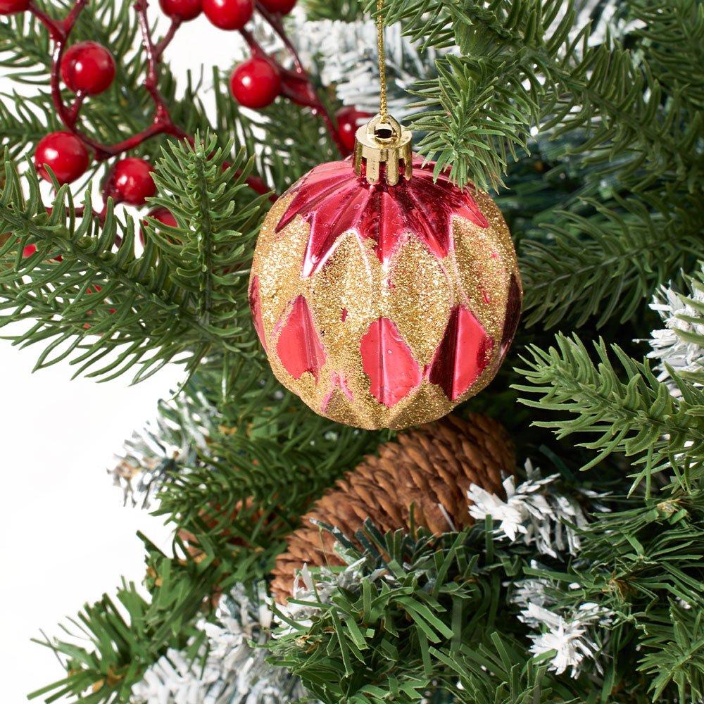 Green - LIFE IDEAS - Christmas Tree Ground Stake with Light and Timer - 3