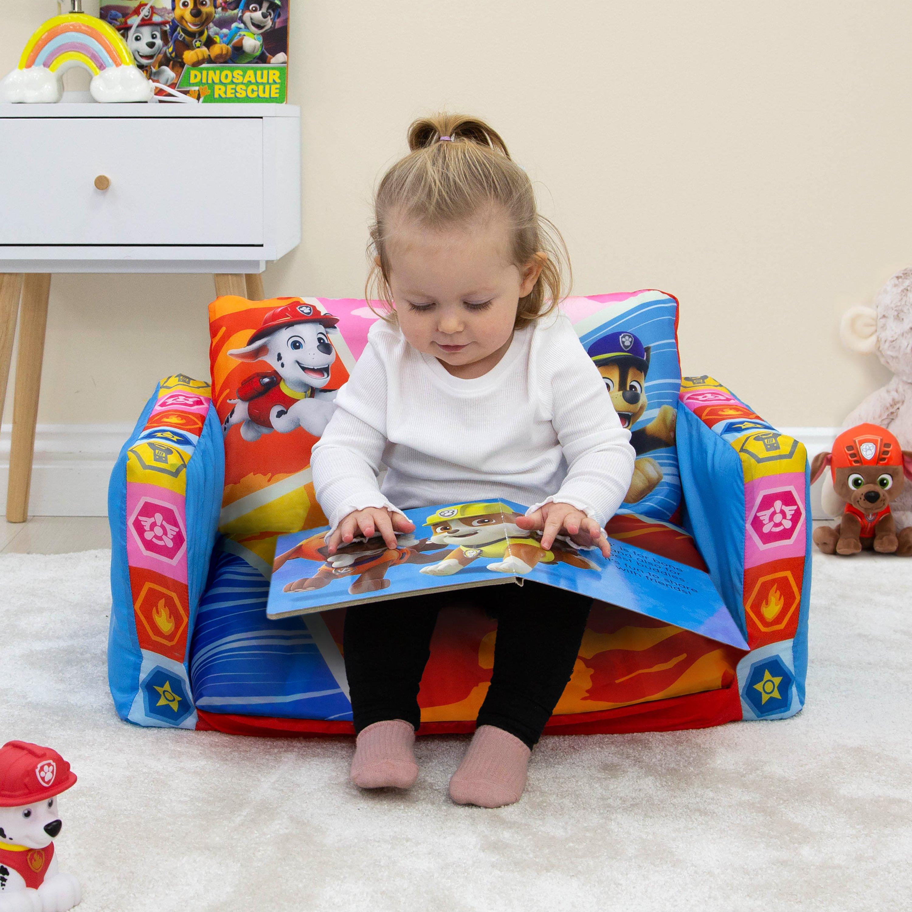 Multi - Paw Patrol - Badges Flip Out Sofa - 2