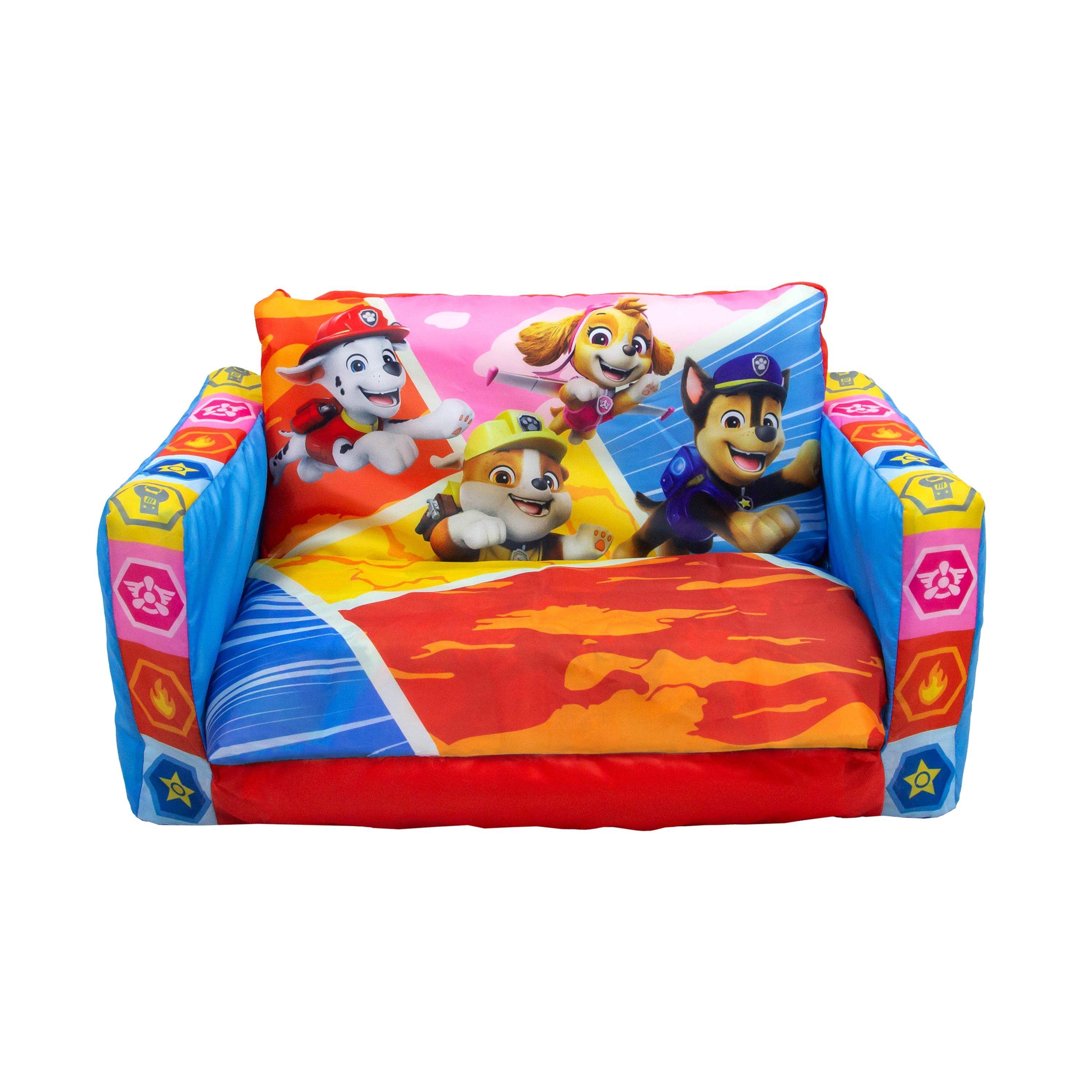Multi - Paw Patrol - Badges Flip Out Sofa - 4