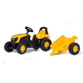rolly toys JCB Kid Trac + Trailer
