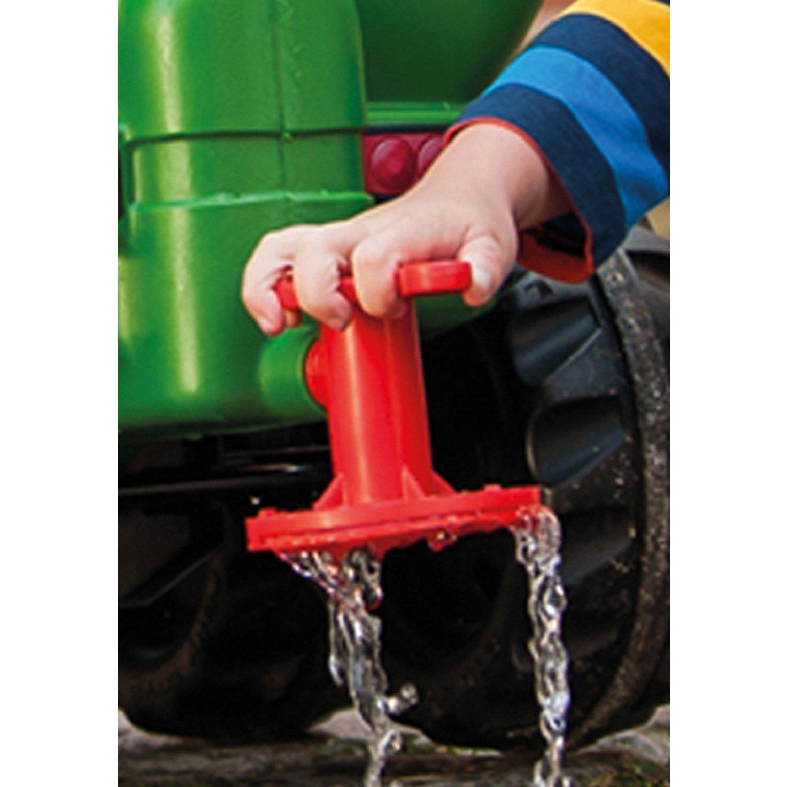 Green - rolly toys - Water Tanker Green with Spray - 3