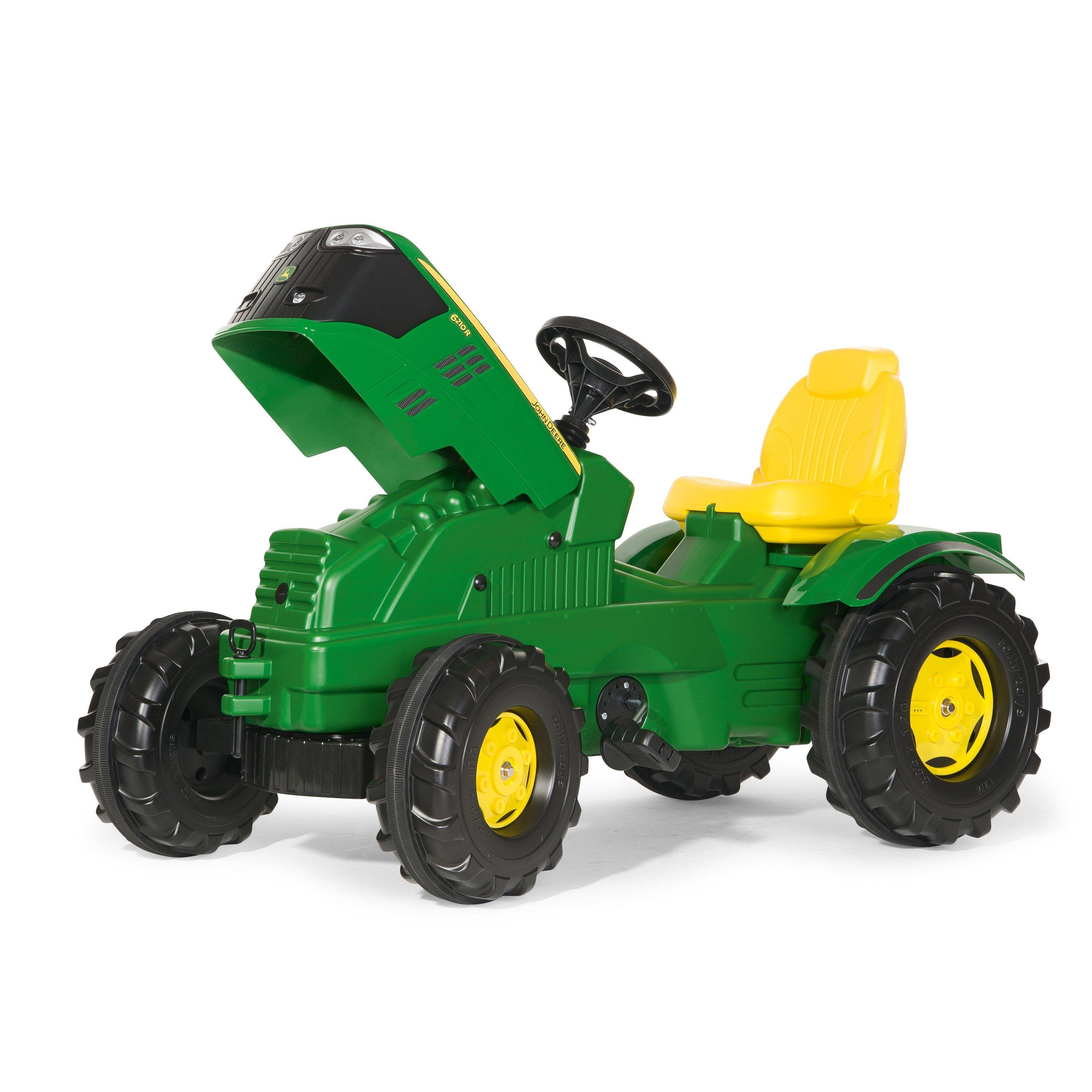 Green - rolly toys - John Deere 6210R Tractor - 2
